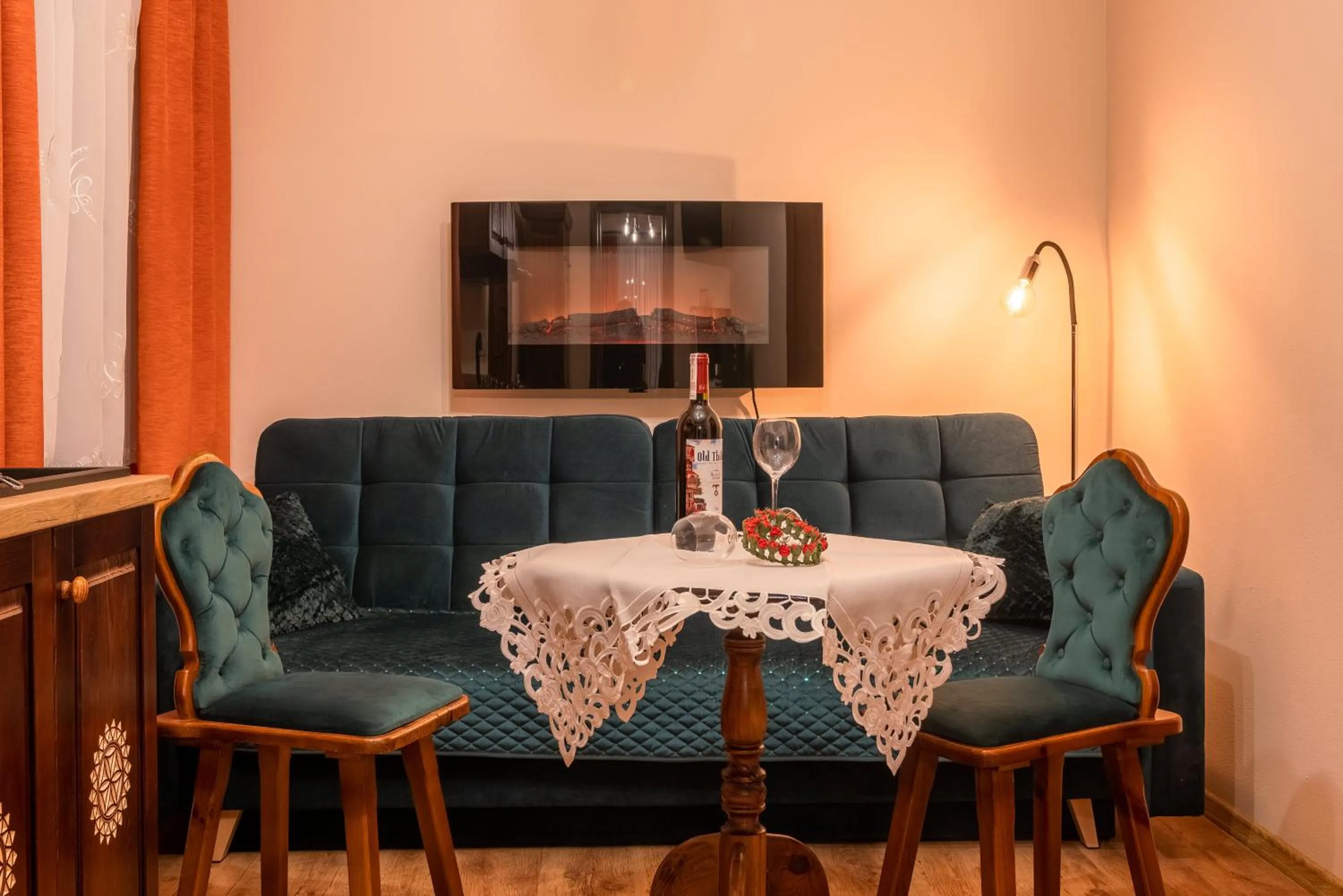 Living room in Willa Danielka