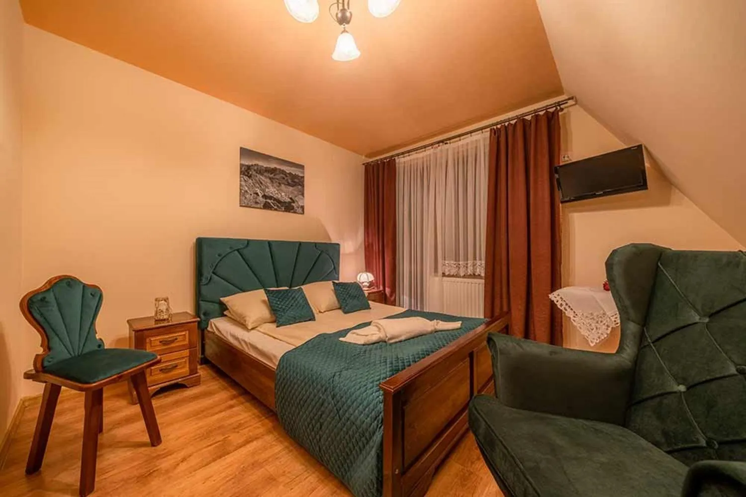 Bed in Willa Danielka