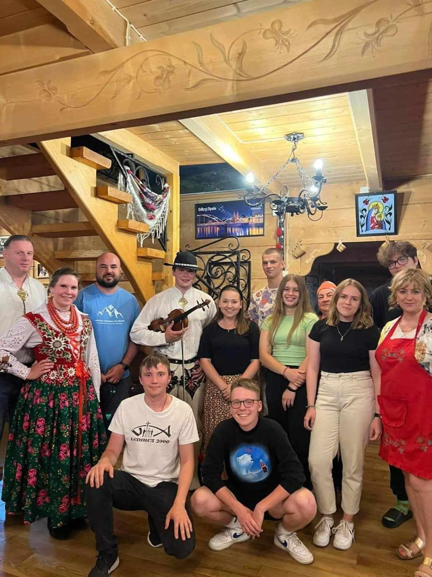 Evening entertainment in Willa Danielka