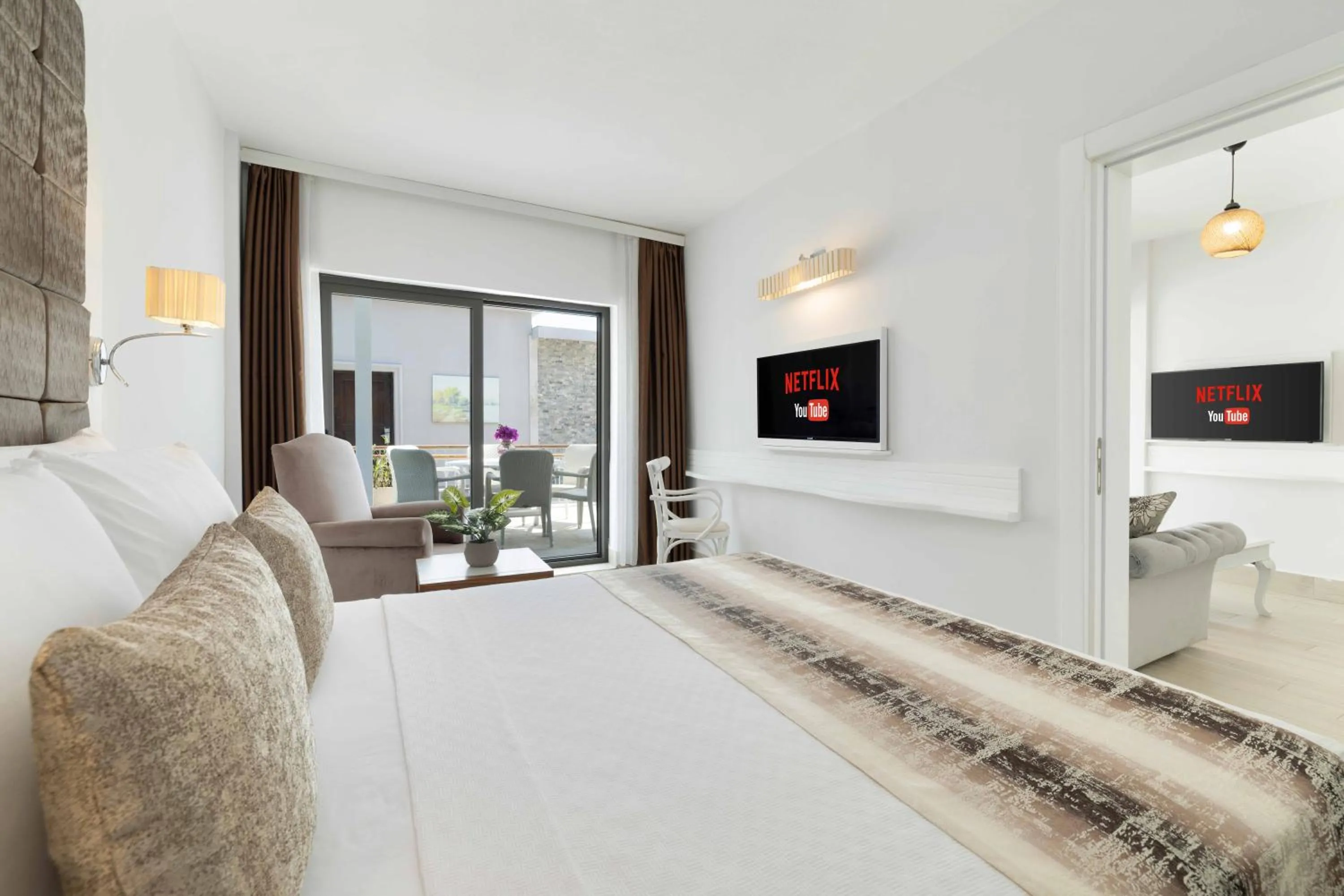 Bedroom, Bed in Elite Hotel Yalıkavak