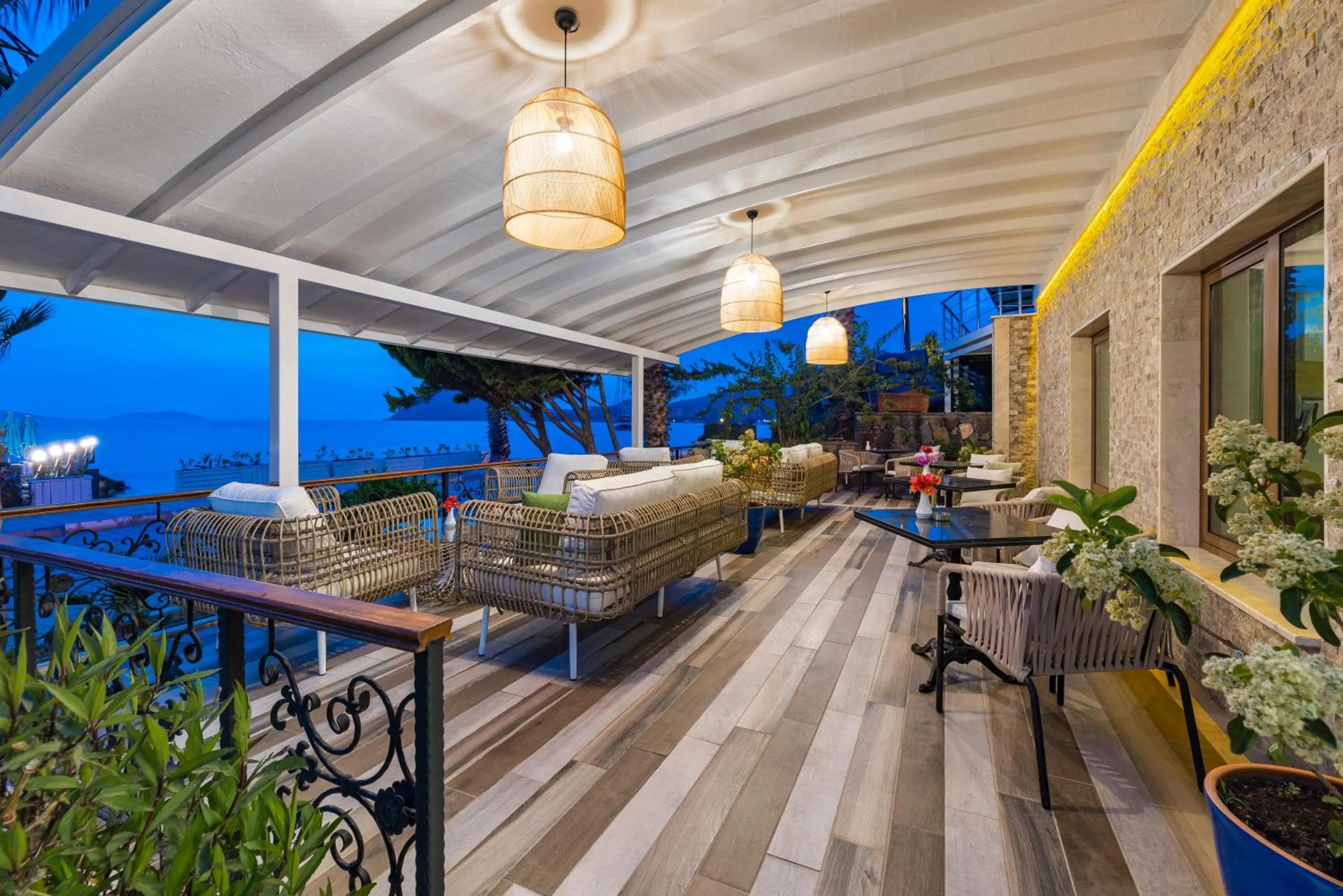 Balcony/Terrace in Elite Hotel Yalıkavak