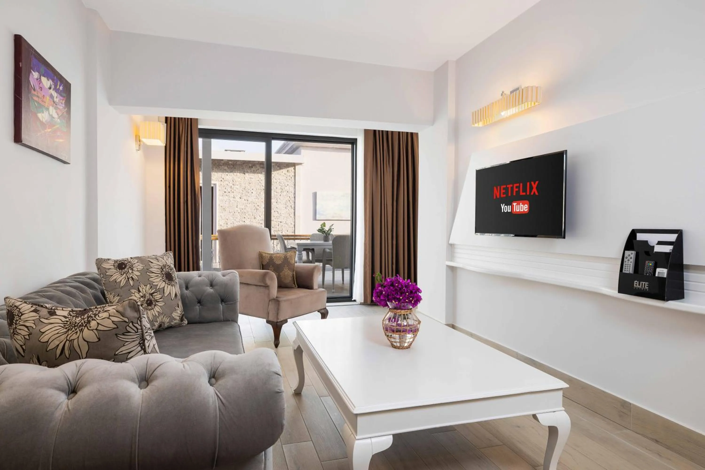 Living room in Elite Hotel Yalıkavak