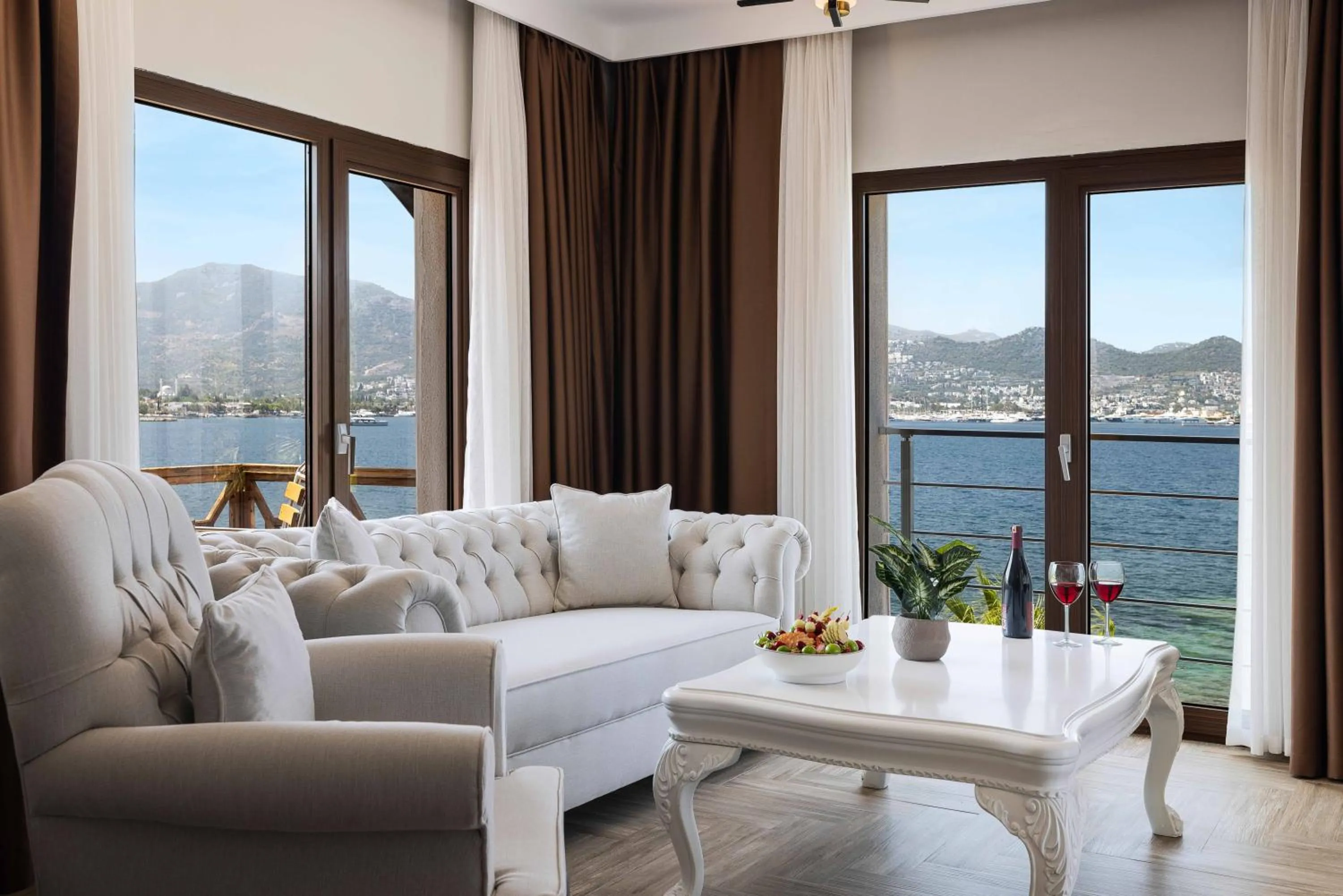 Seating area in Elite Hotel Yalıkavak