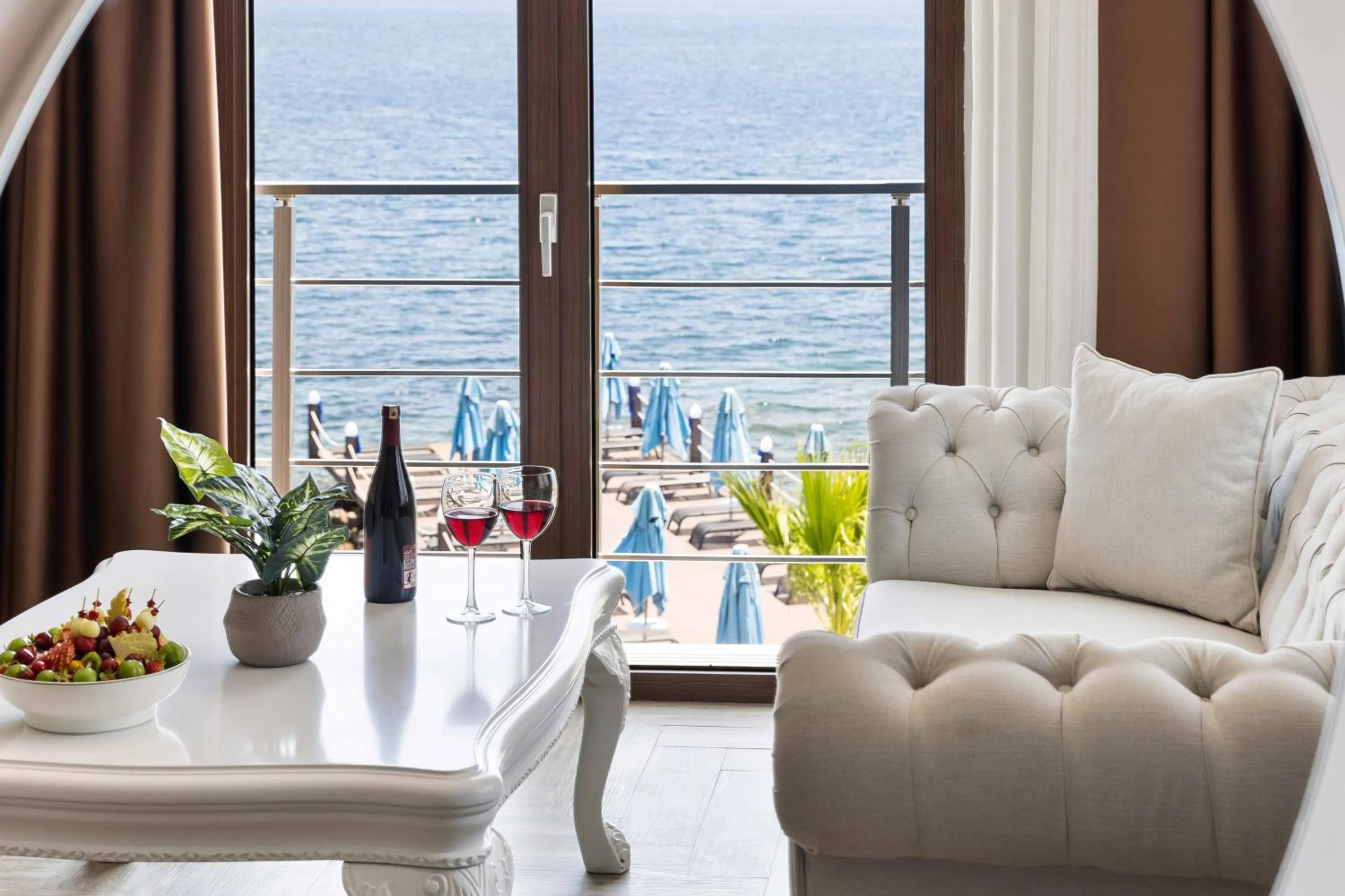 Seating area in Elite Hotel Yalıkavak