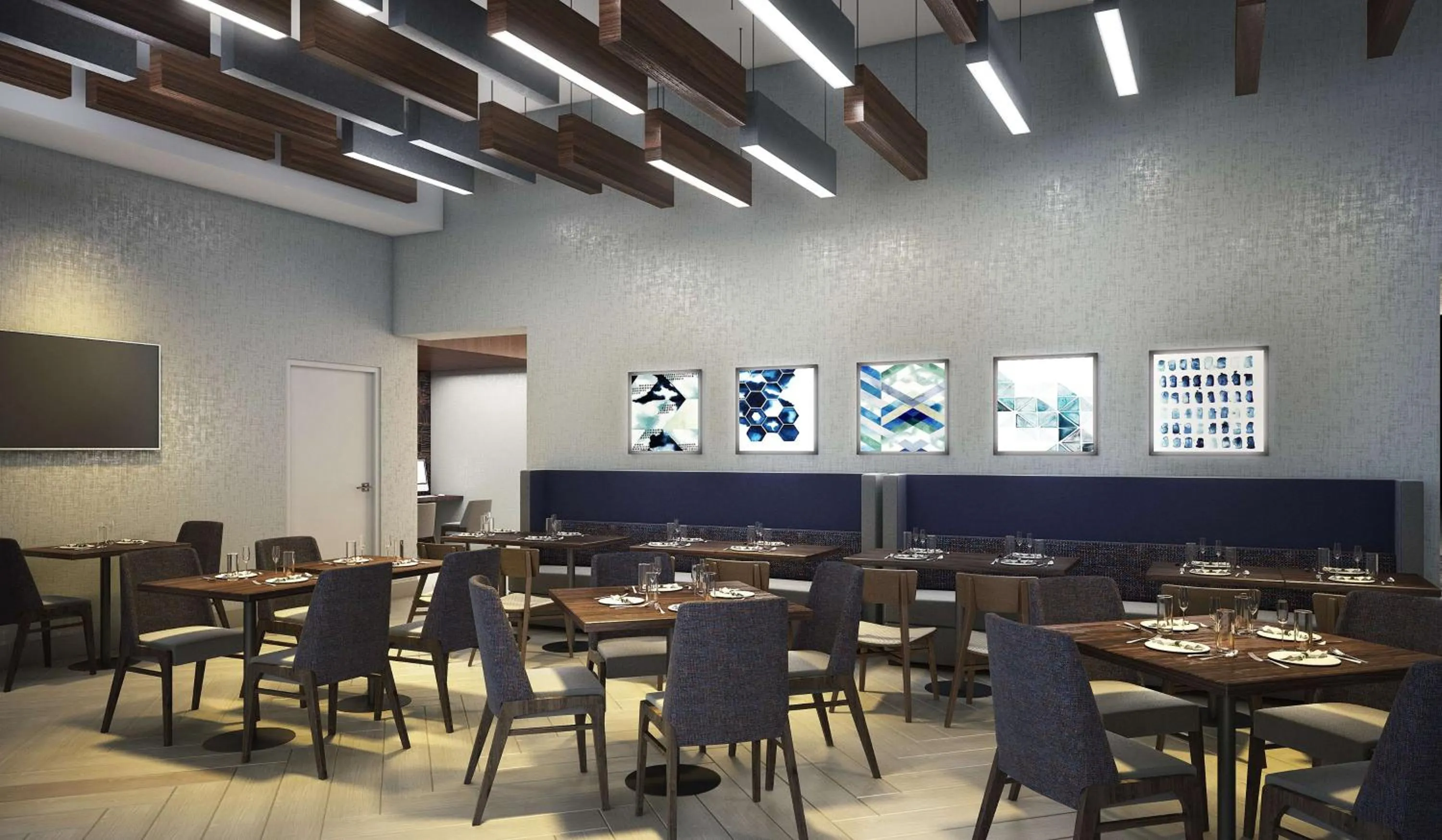 Breakfast in Hyatt Place New York Chelsea