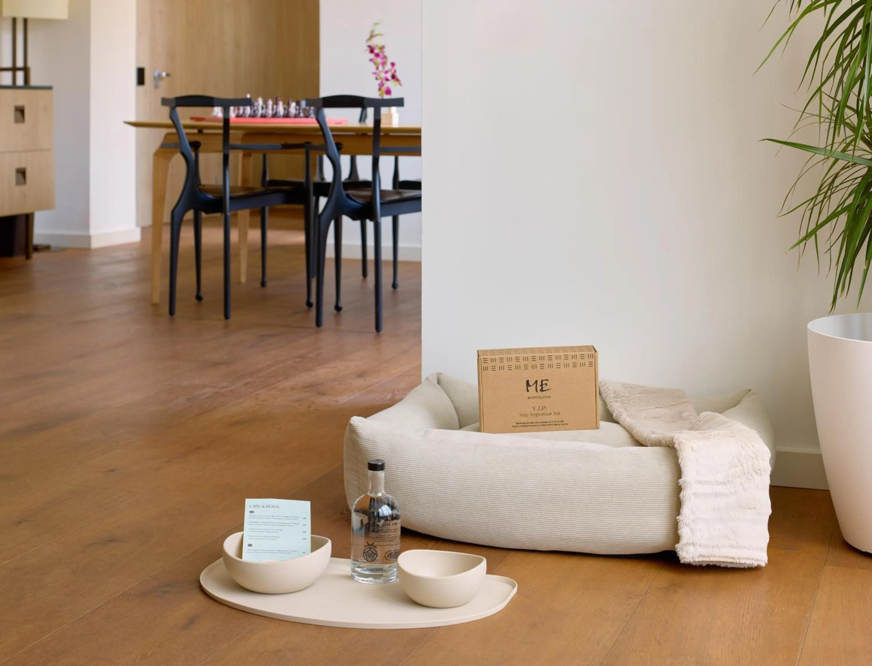 Living room in ME Barcelona