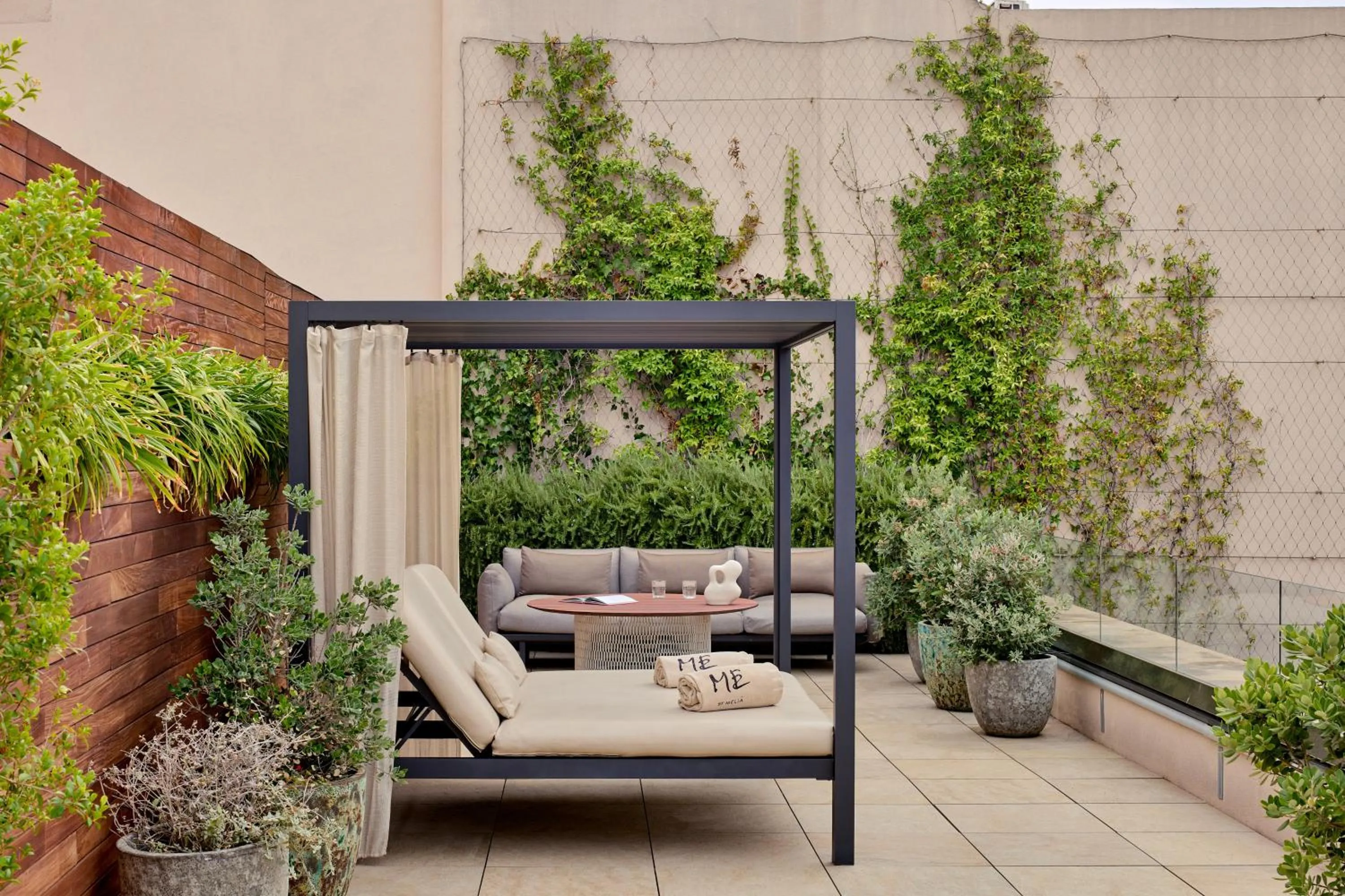 Bedroom in ME Barcelona