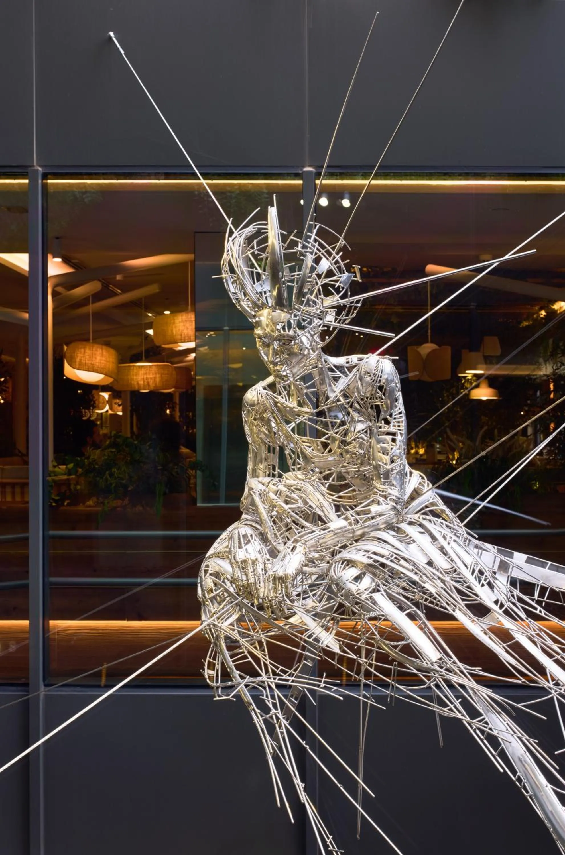 Decorative detail in ME Barcelona