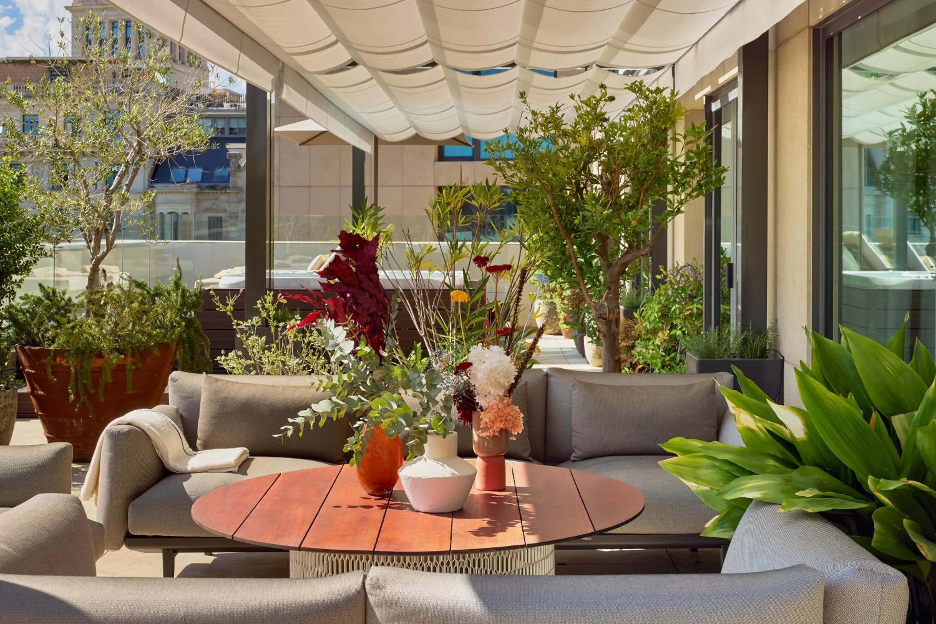 Balcony/Terrace in ME Barcelona