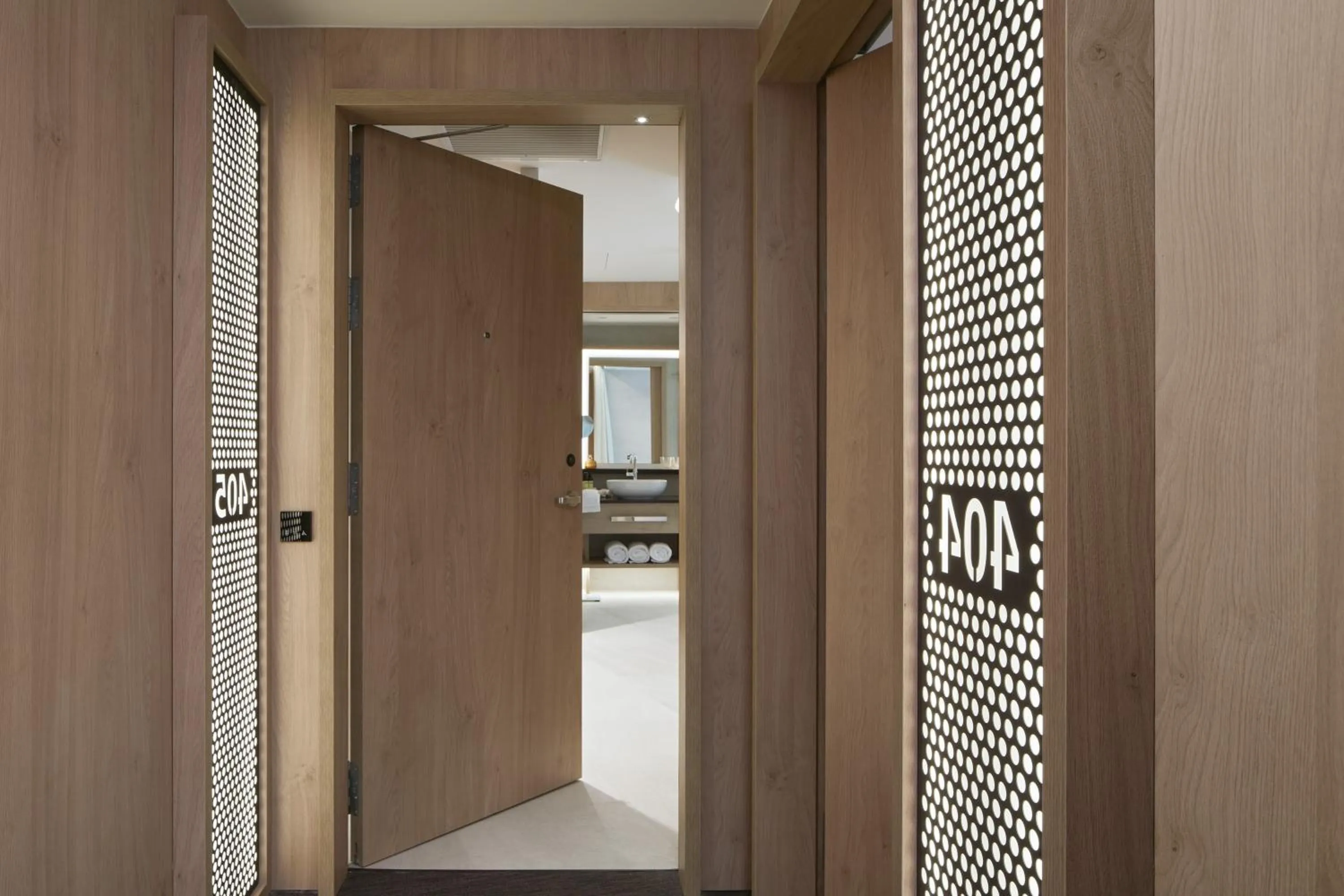 Bathroom in ME Barcelona