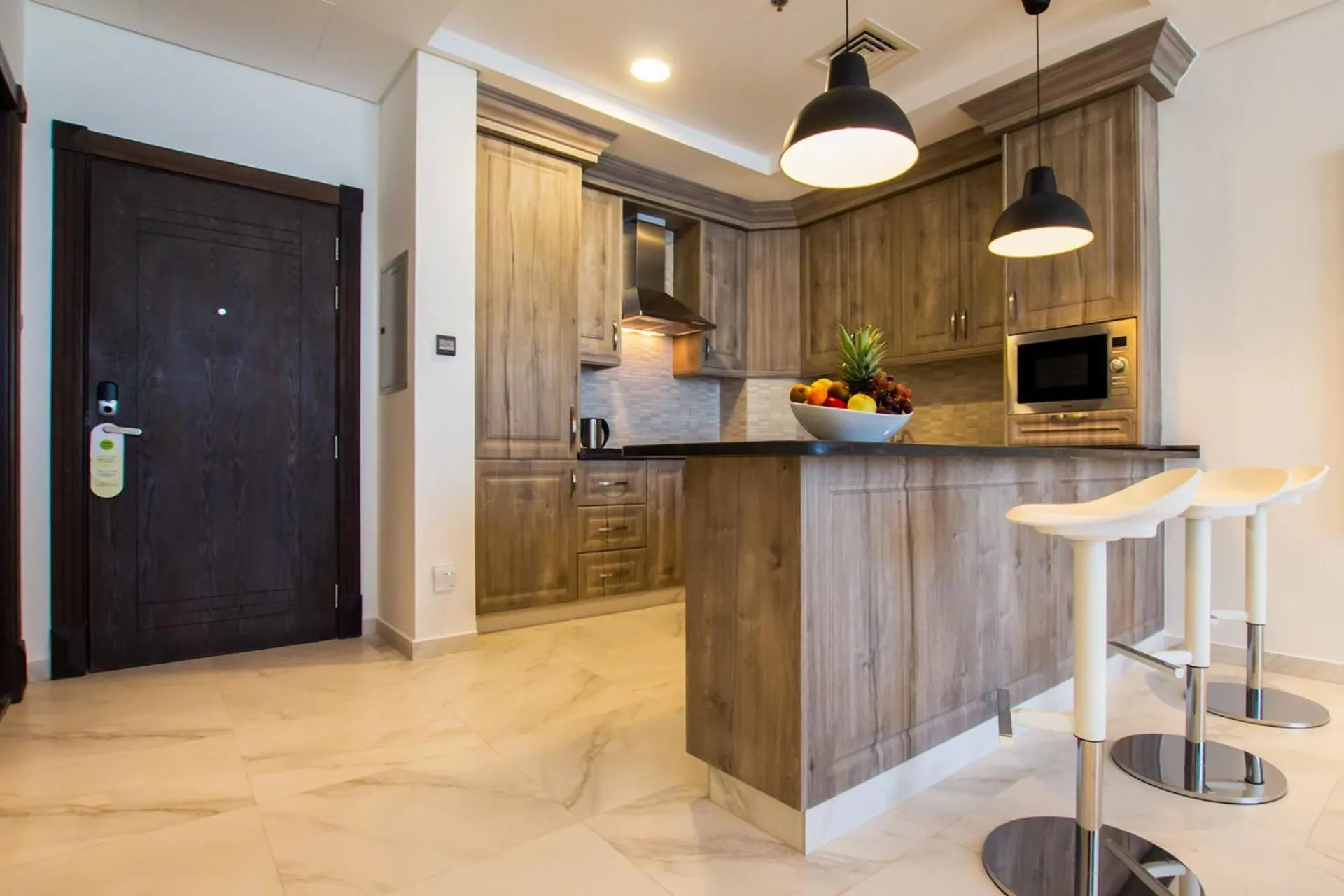 Kitchen or kitchenette in TIME Onyx Hotel Apartments