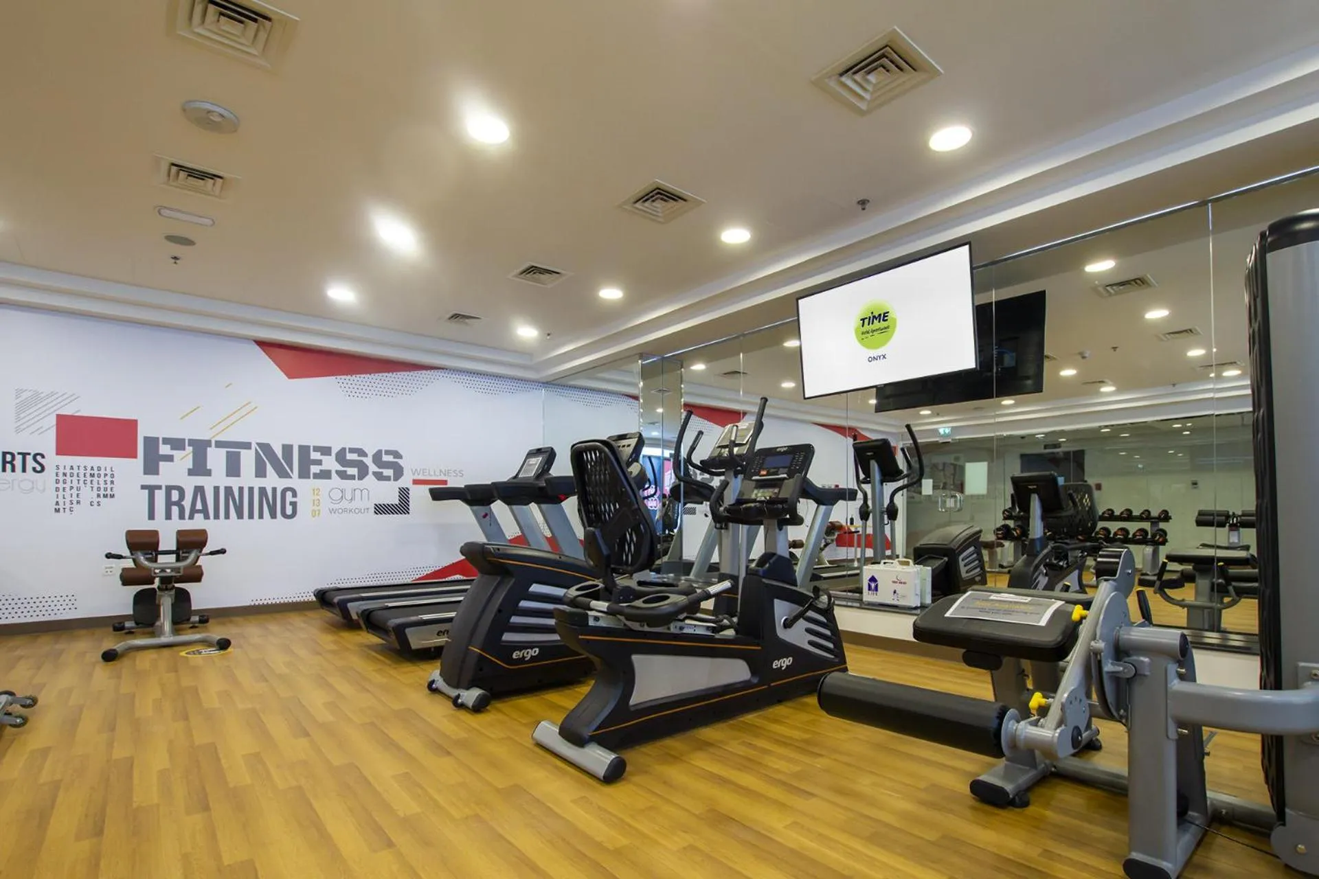 Fitness centre/facilities in TIME Onyx Hotel Apartments