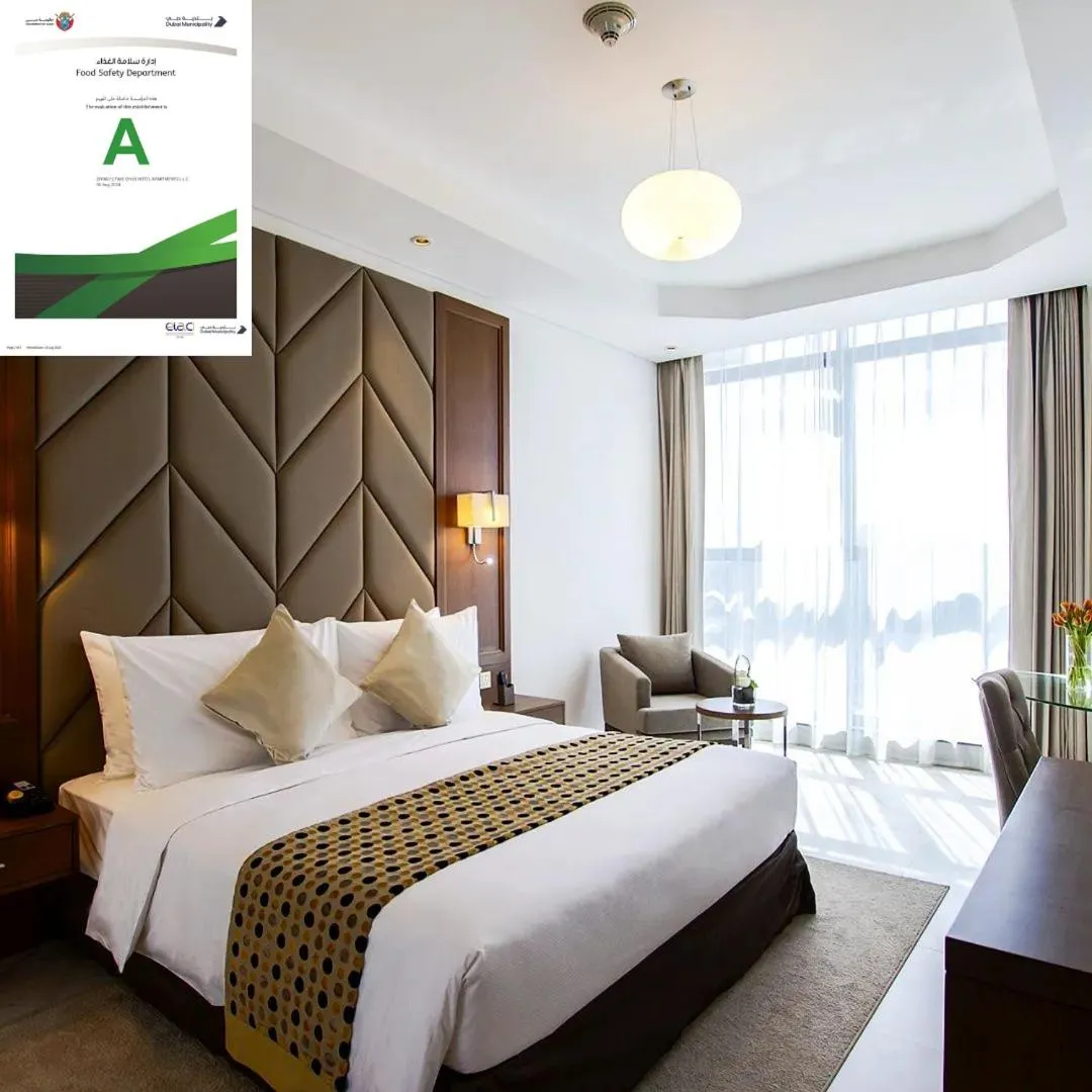 Bedroom, Bed in TIME Onyx Hotel Apartments