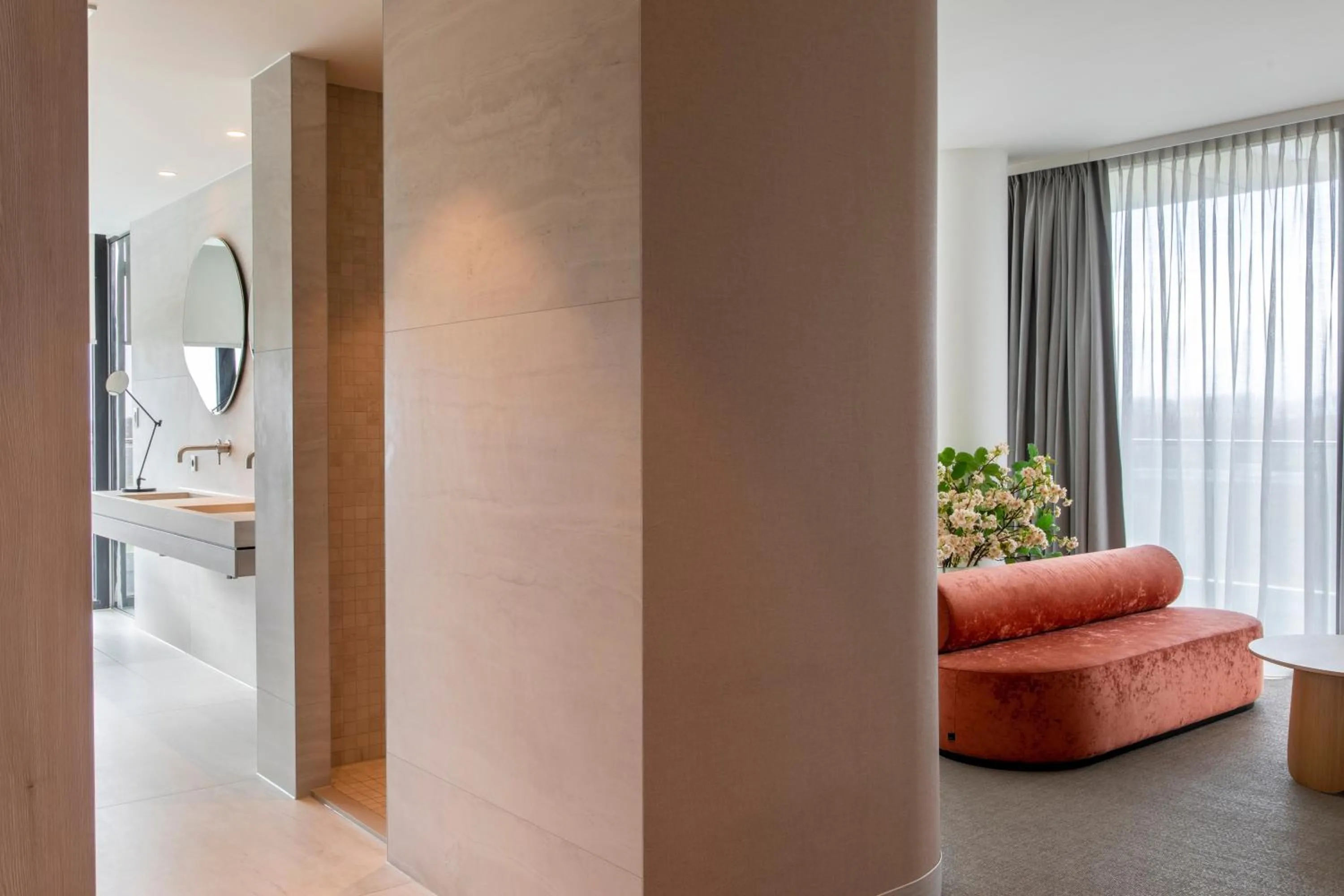 Bathroom, Bed in Van der Valk Hotel Deventer