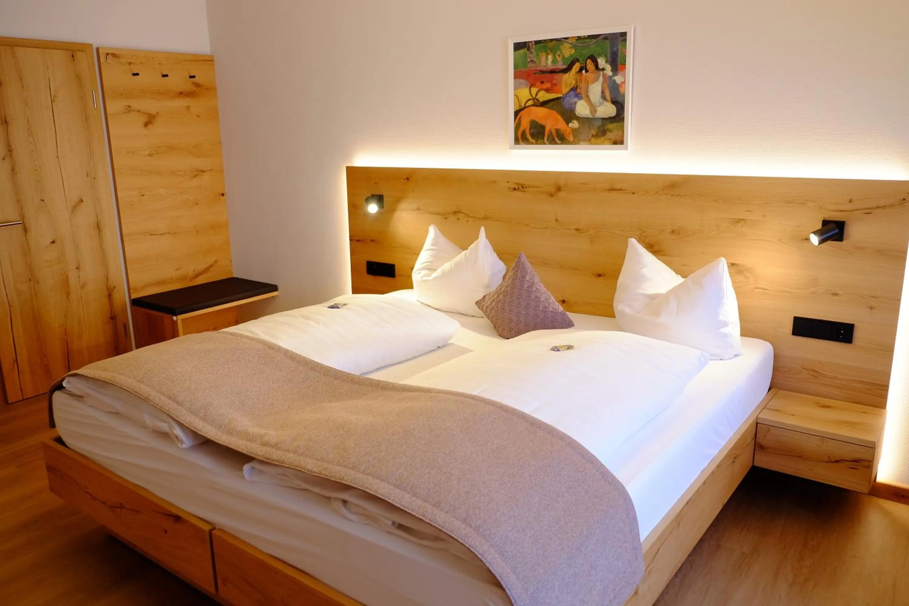 Bed in Flair Hotel Schwanen
