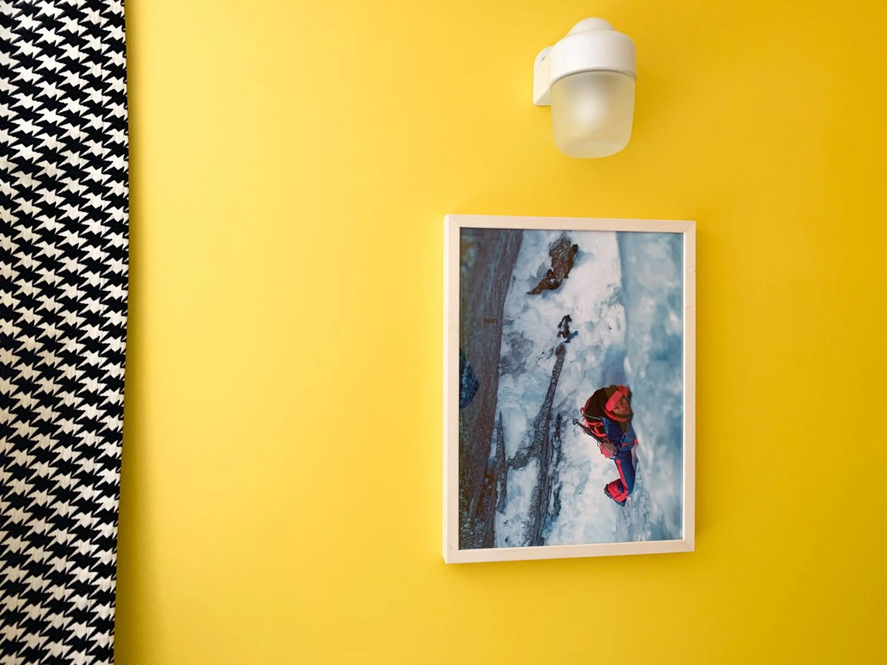 Decorative detail in Cosmiques Hotel - Centre Chamonix