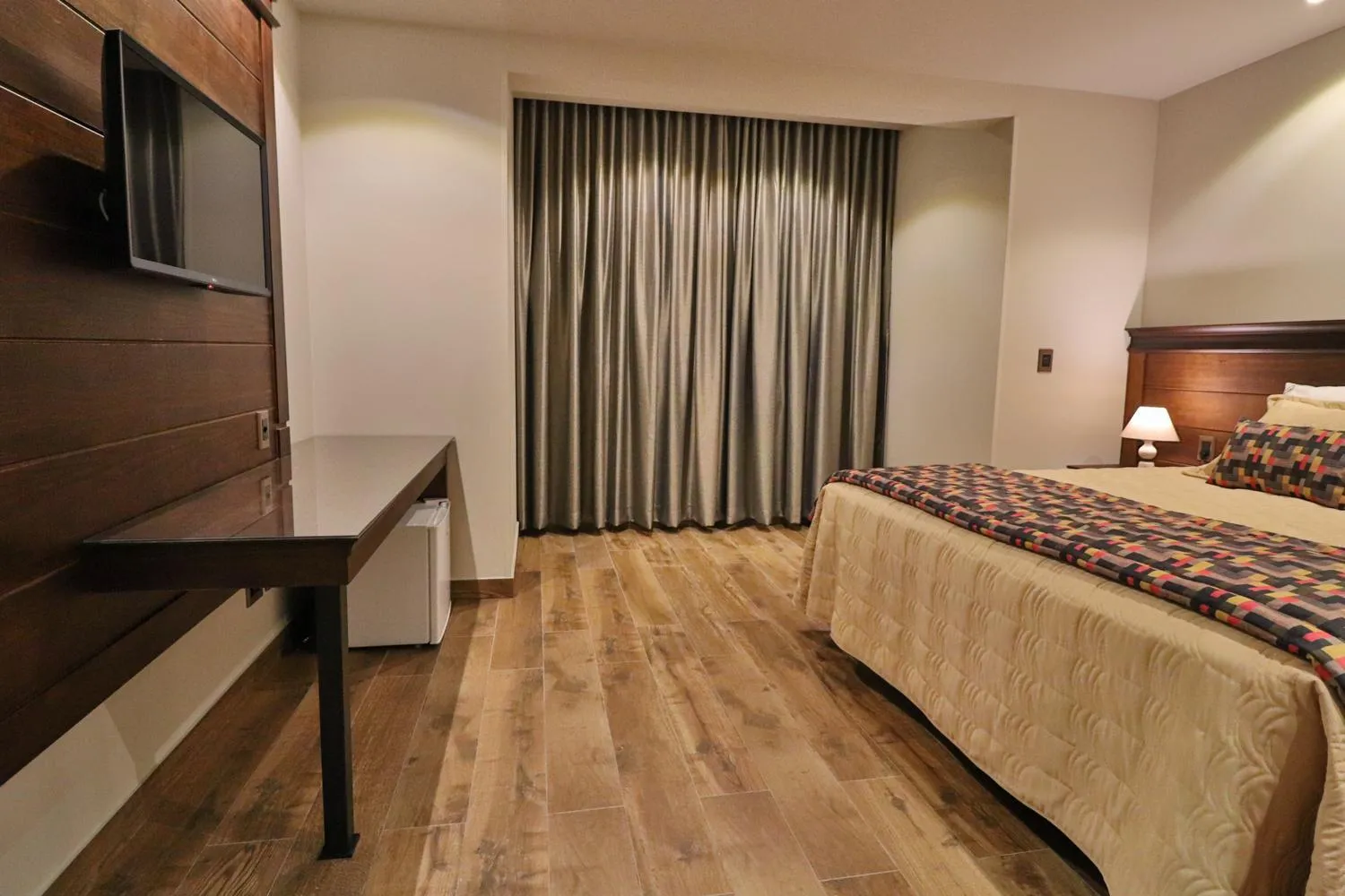 Bed in Pousada Serra Paradiso