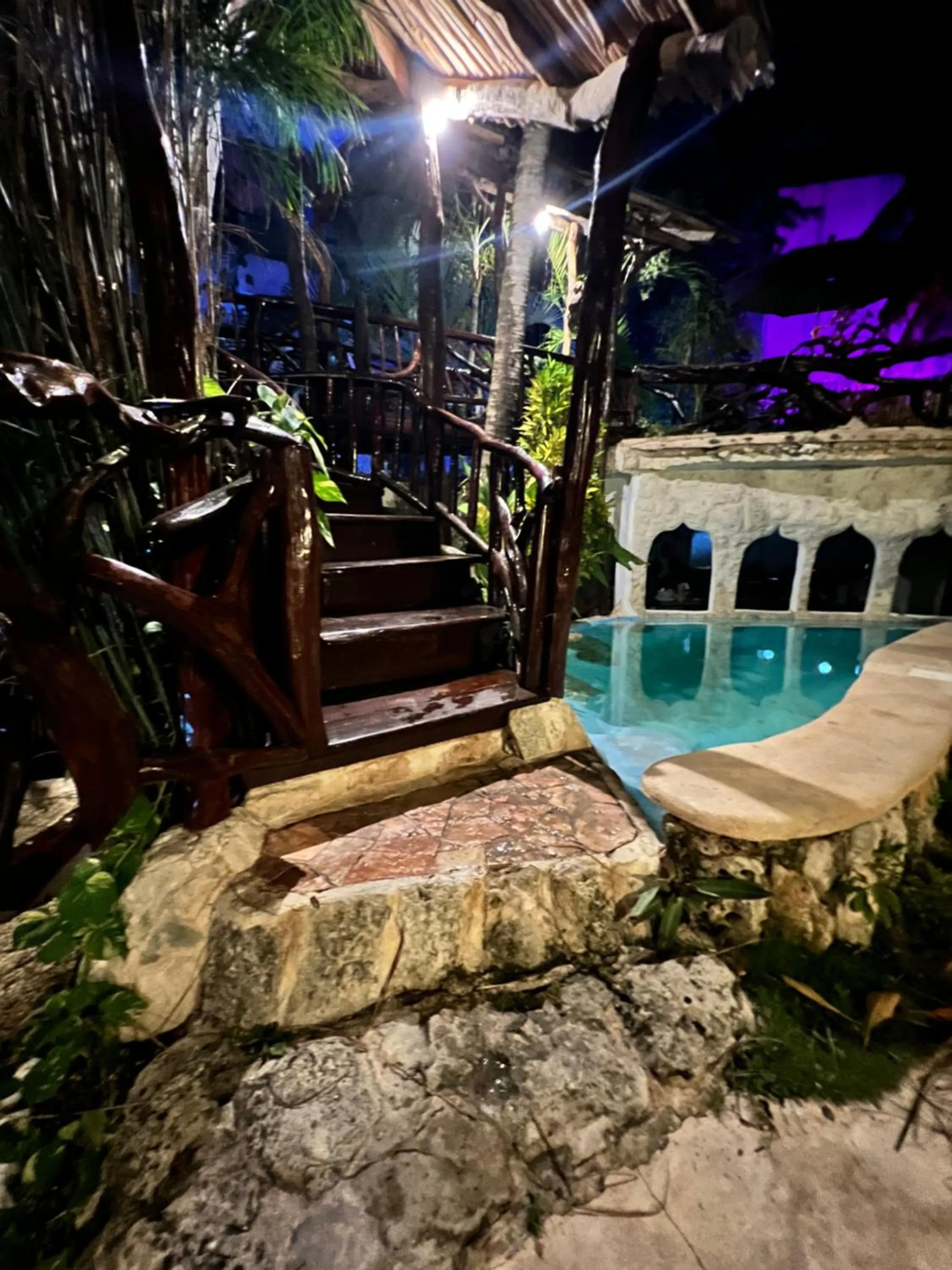 Swimming pool in La Quinta Orquídea