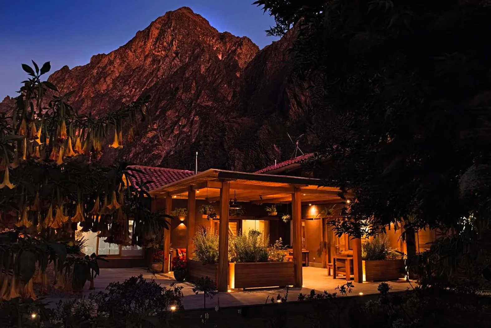 Property building in Las Qolqas EcoResort Ollantaytambo