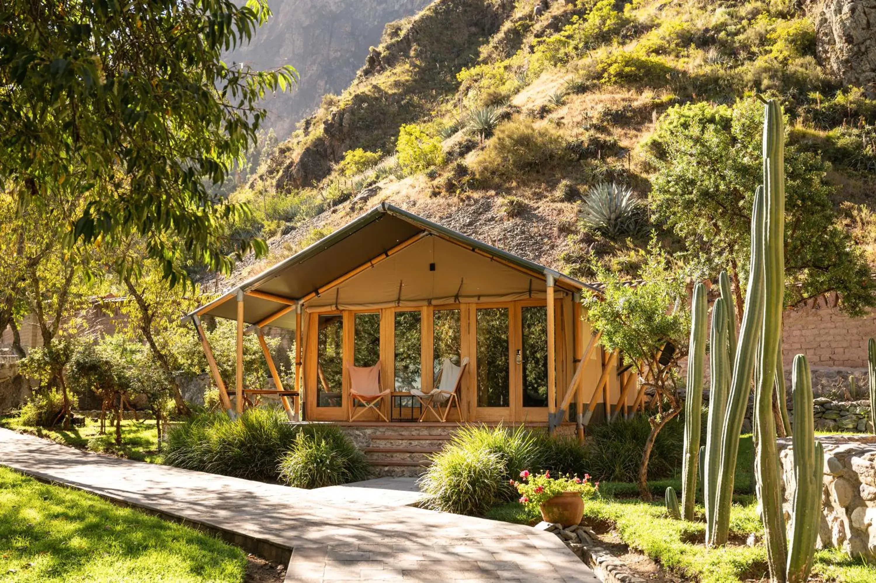 Luxury Family Tent - Shuttle from and to Train Station Included in Las Qolqas EcoResort Ollantaytambo Luxury Family Tent - Shuttle from and to Train Station Included in Las Qolqas EcoResort Ollantaytambo