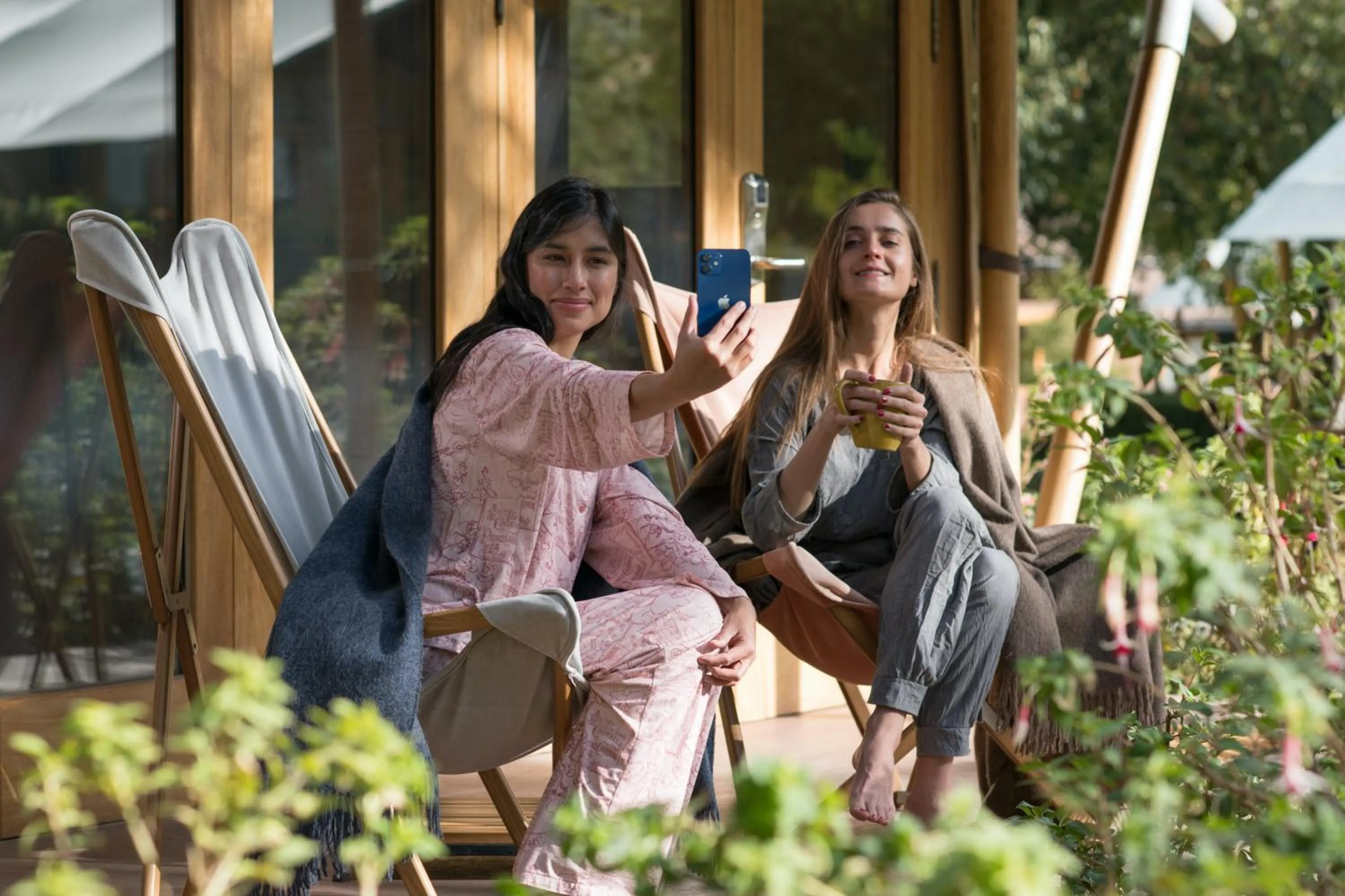 People in Las Qolqas EcoResort Ollantaytambo