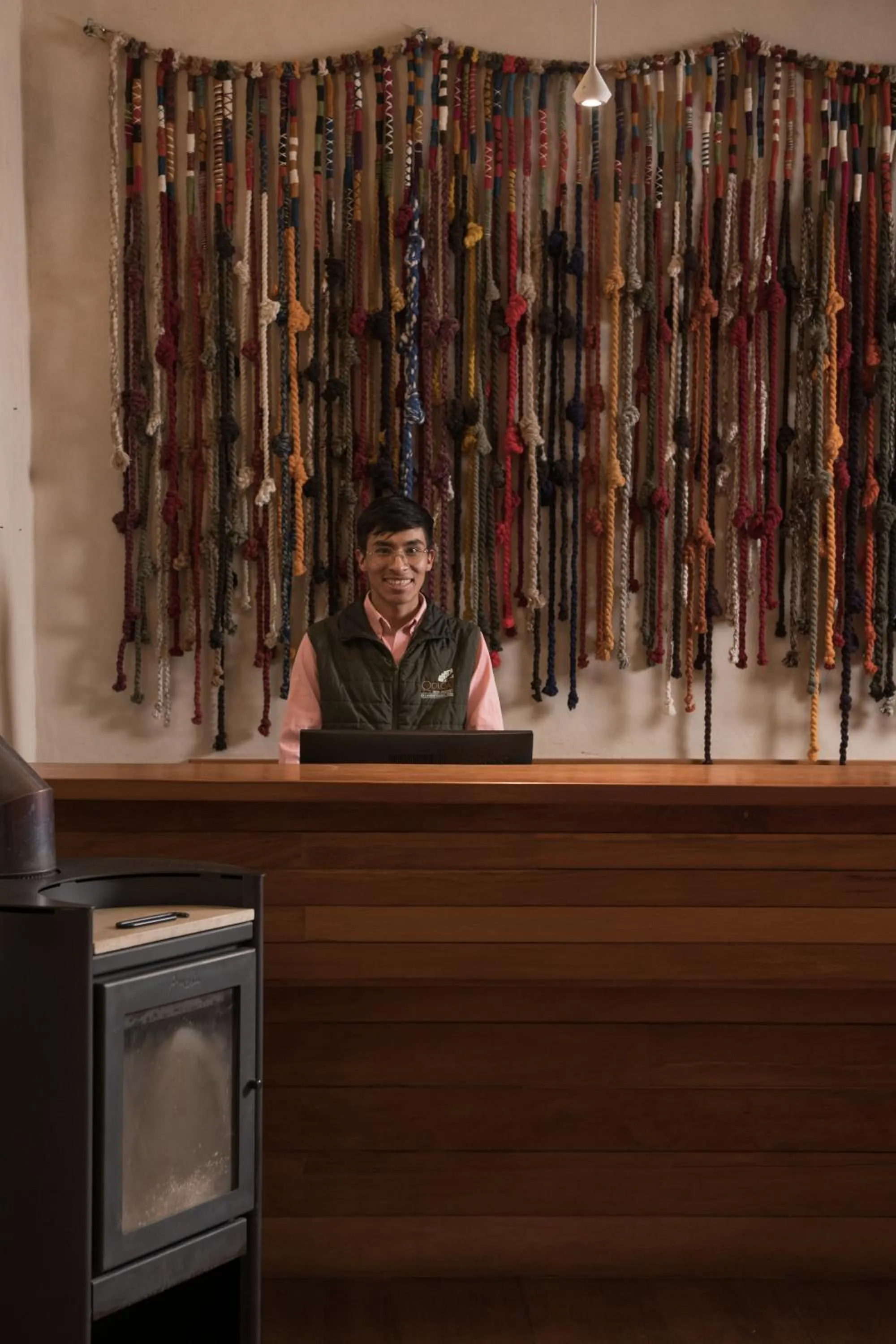 Lobby or reception in Las Qolqas EcoResort Ollantaytambo