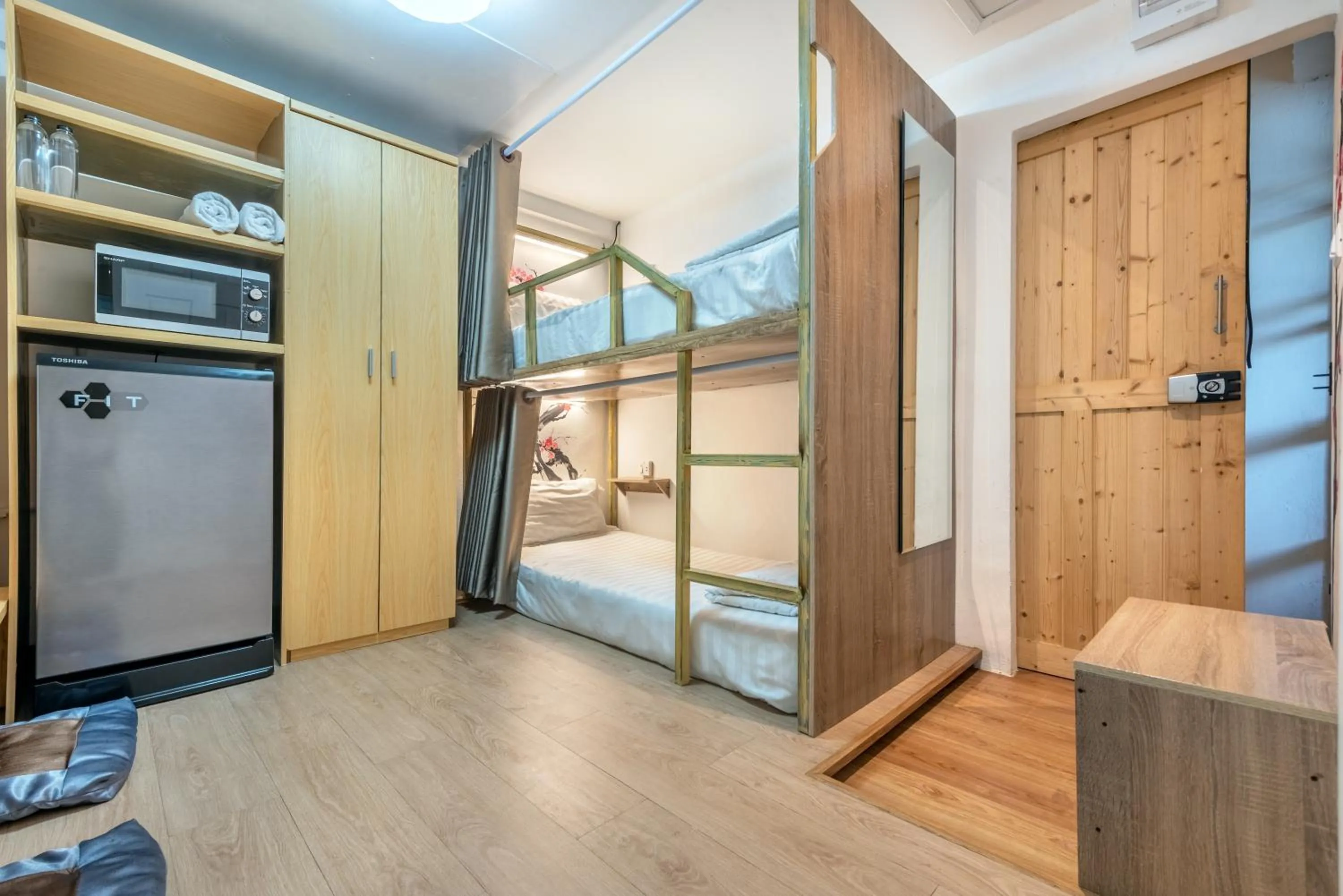 Bed in โรงแรมชิบะรูม นครราชสีมา สาขามหาวิทยาลัยเทคโนโลยีสุรนารี