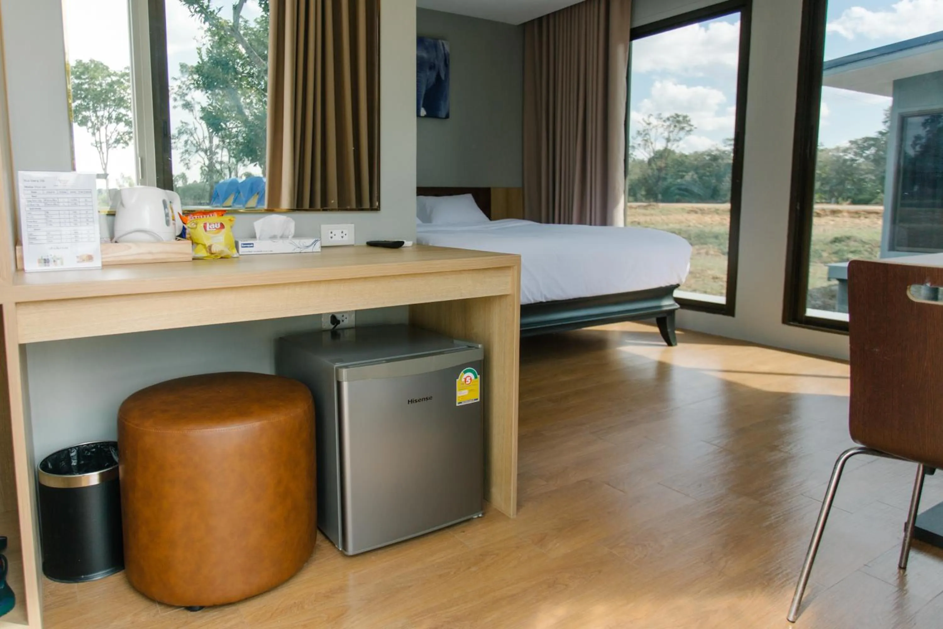 Property building, Bed in wuadaeng villa