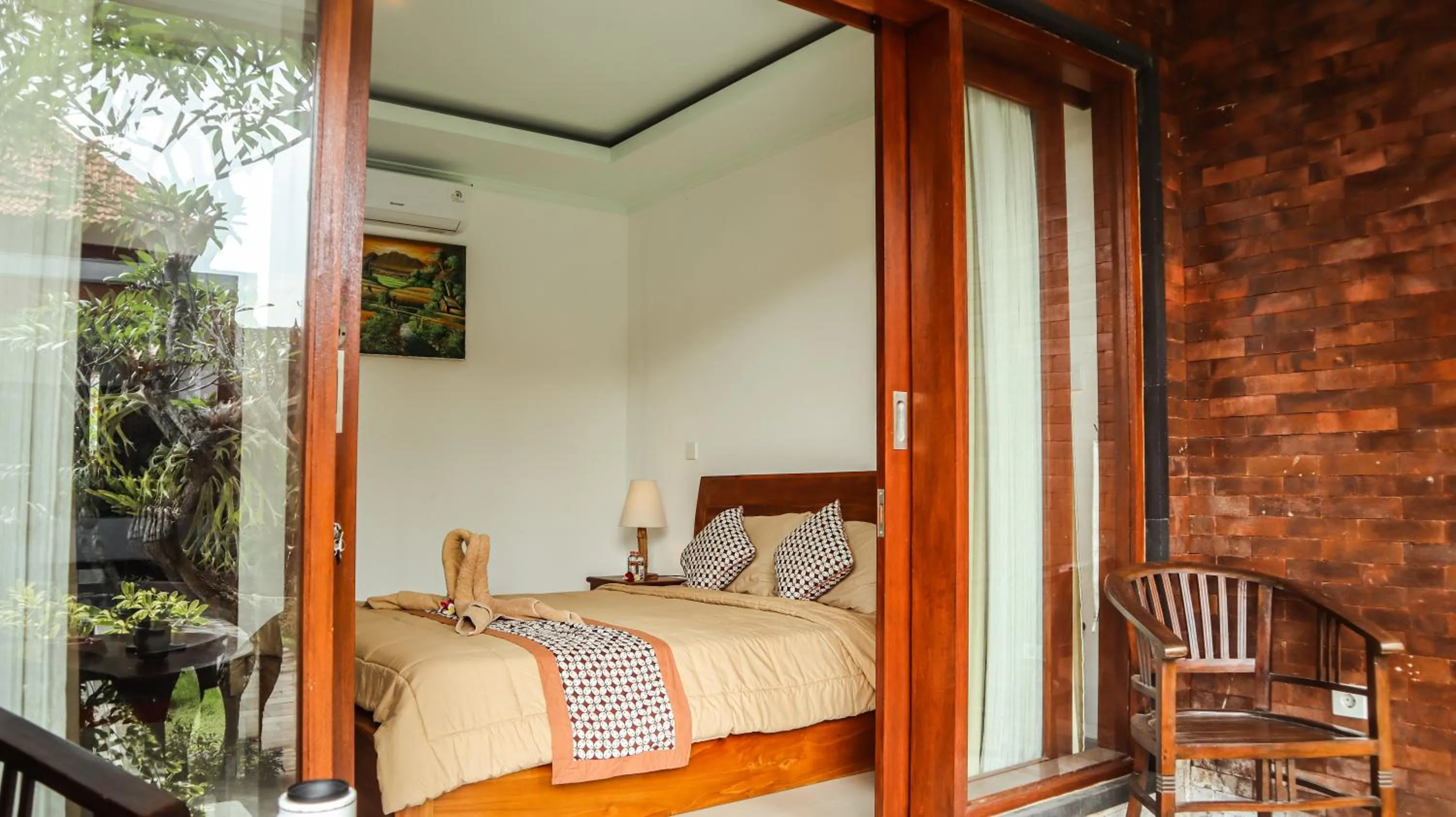 Bed in The Gria Unique Ubud