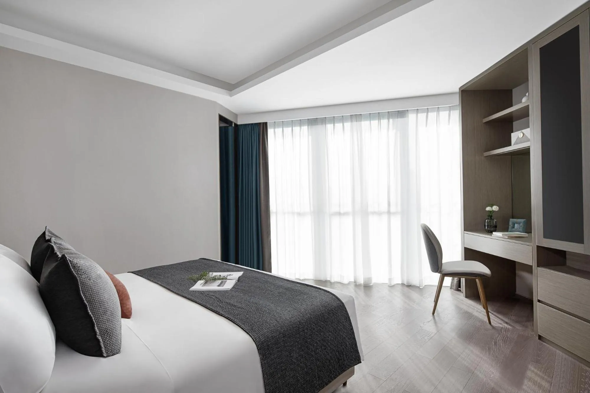 Photo of the whole room, Bed in Star Residence ICC Guangzhou