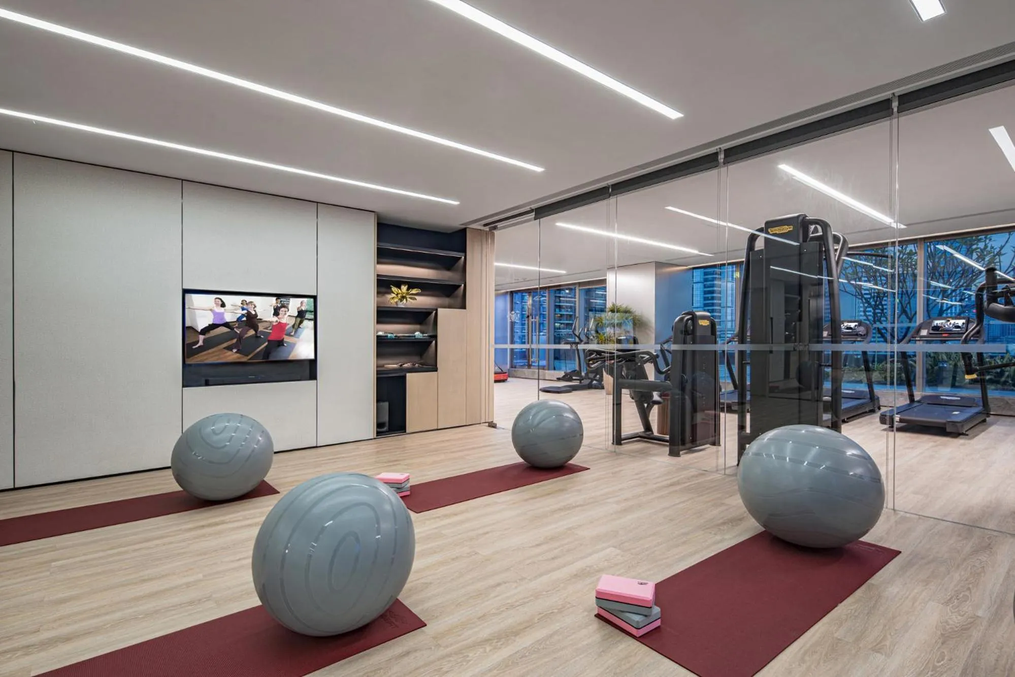 Fitness centre/facilities in Star Residence ICC Guangzhou