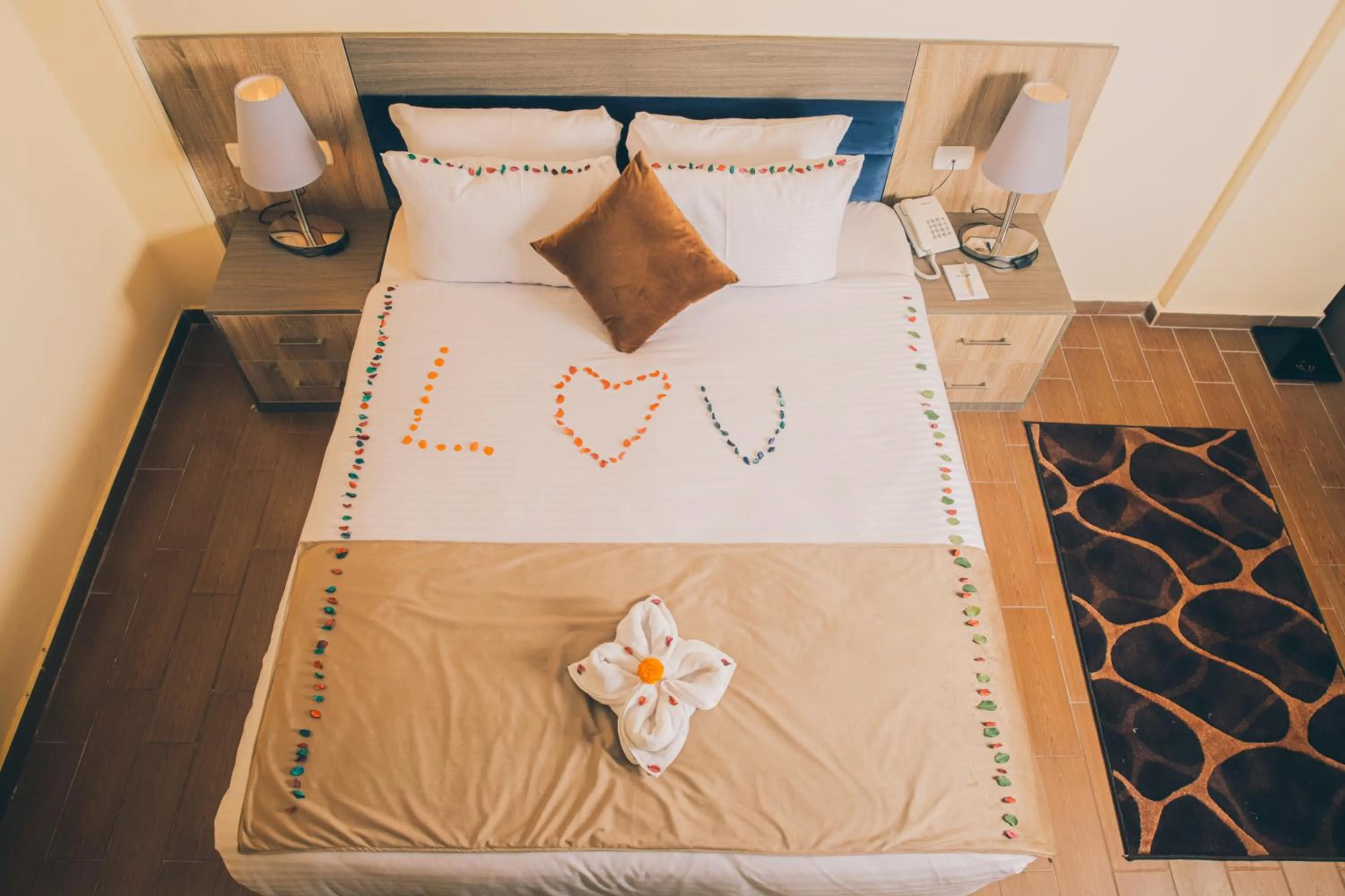 Bed in Jewel Green Mountain Hotel