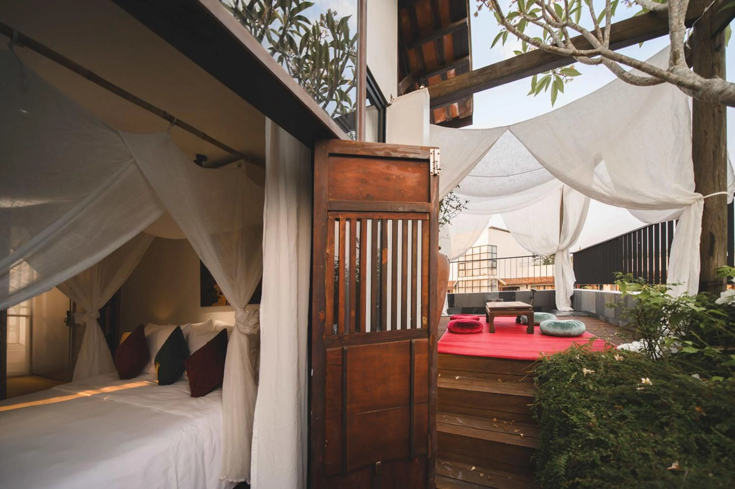 Balcony/Terrace, Bed in aNhill Boutique