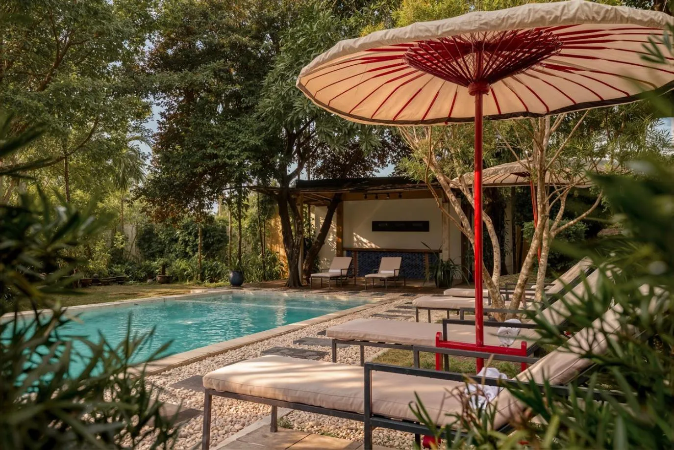 Swimming pool in aNhill Boutique