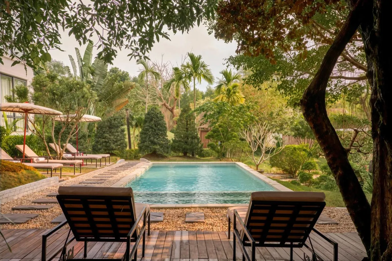 Swimming pool in aNhill Boutique