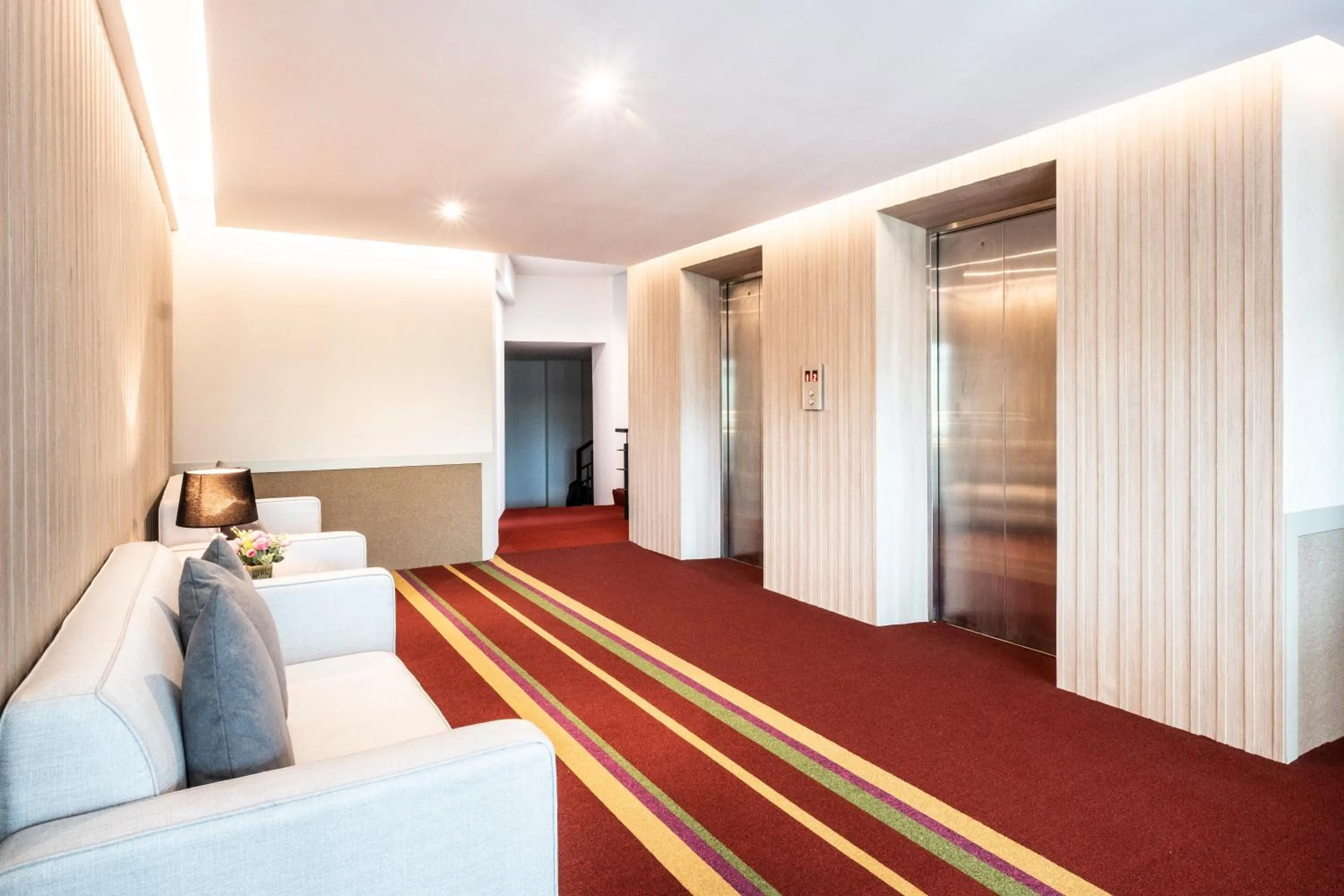 Seating area in The Airport Courtyard Suvarnabhumi Airport