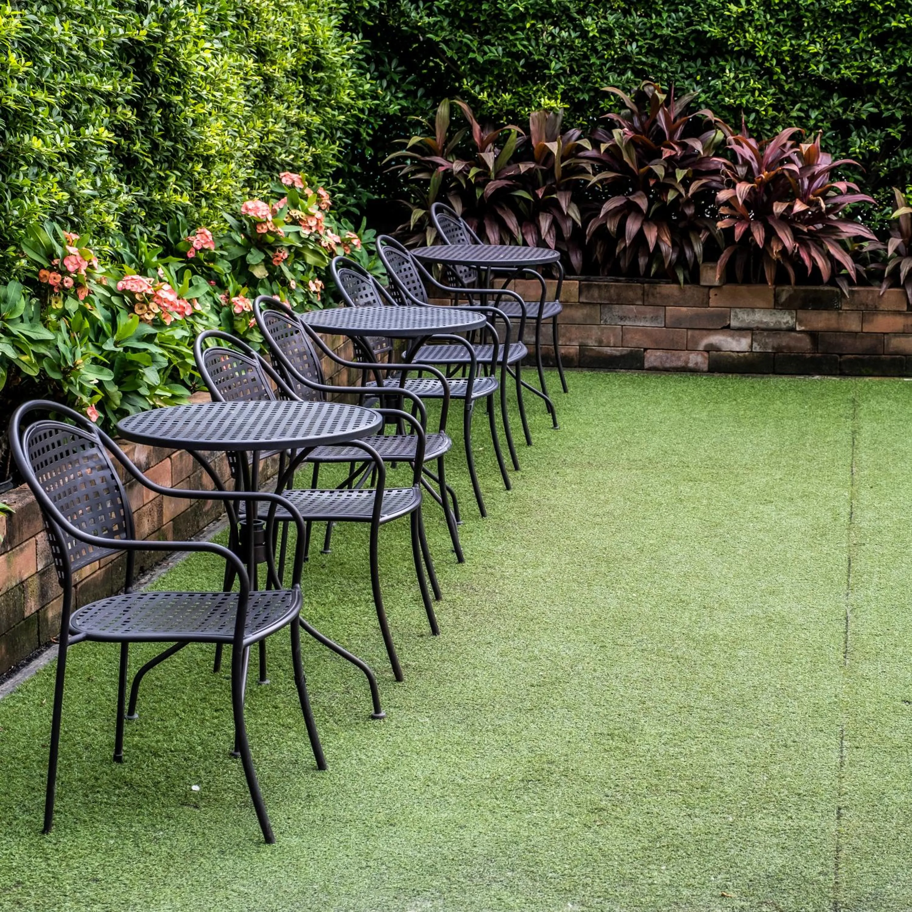 Garden in The Airport Courtyard Suvarnabhumi Airport
