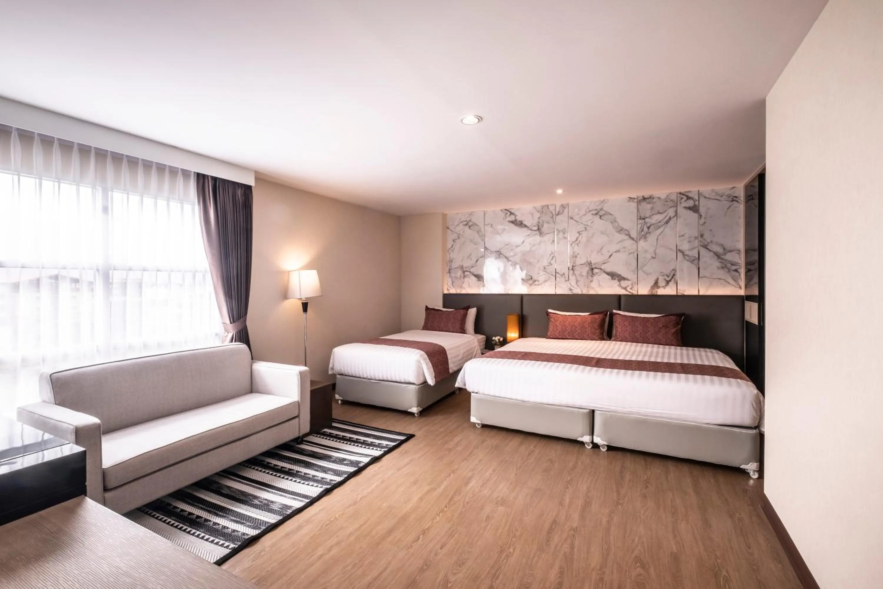 Bed in The Airport Courtyard Suvarnabhumi Airport