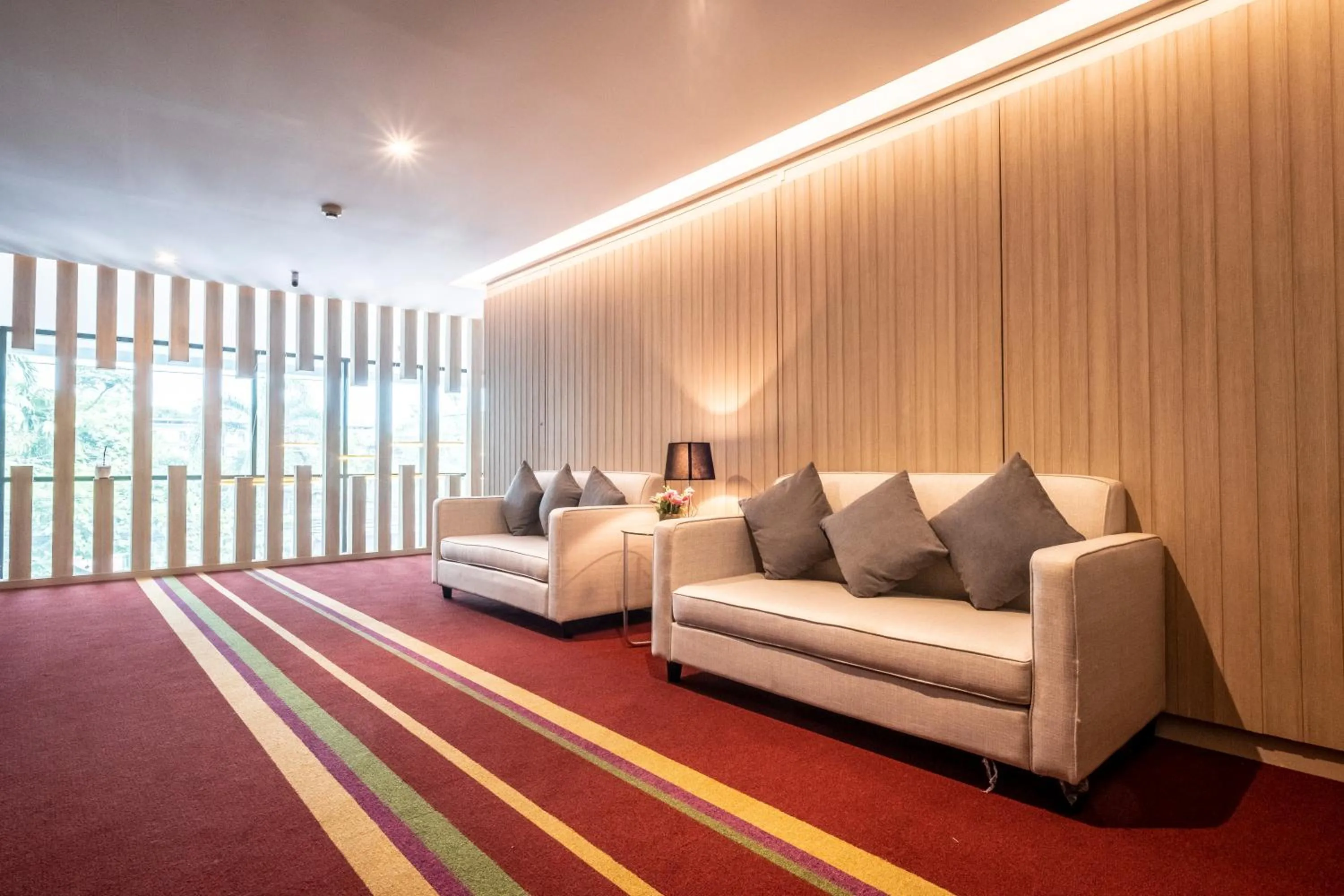 Seating area in The Airport Courtyard Suvarnabhumi Airport