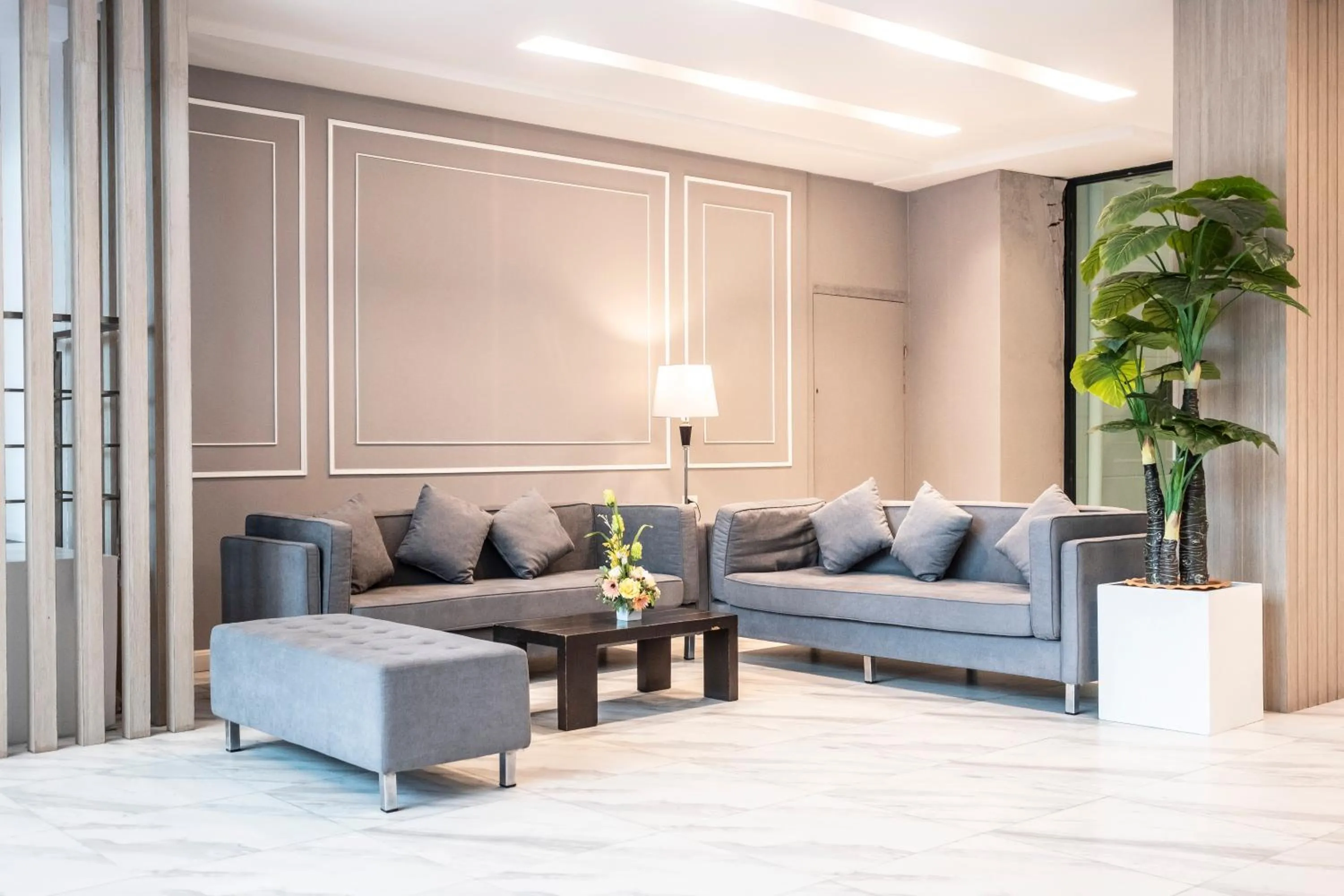 Lobby or reception in The Airport Courtyard Suvarnabhumi Airport