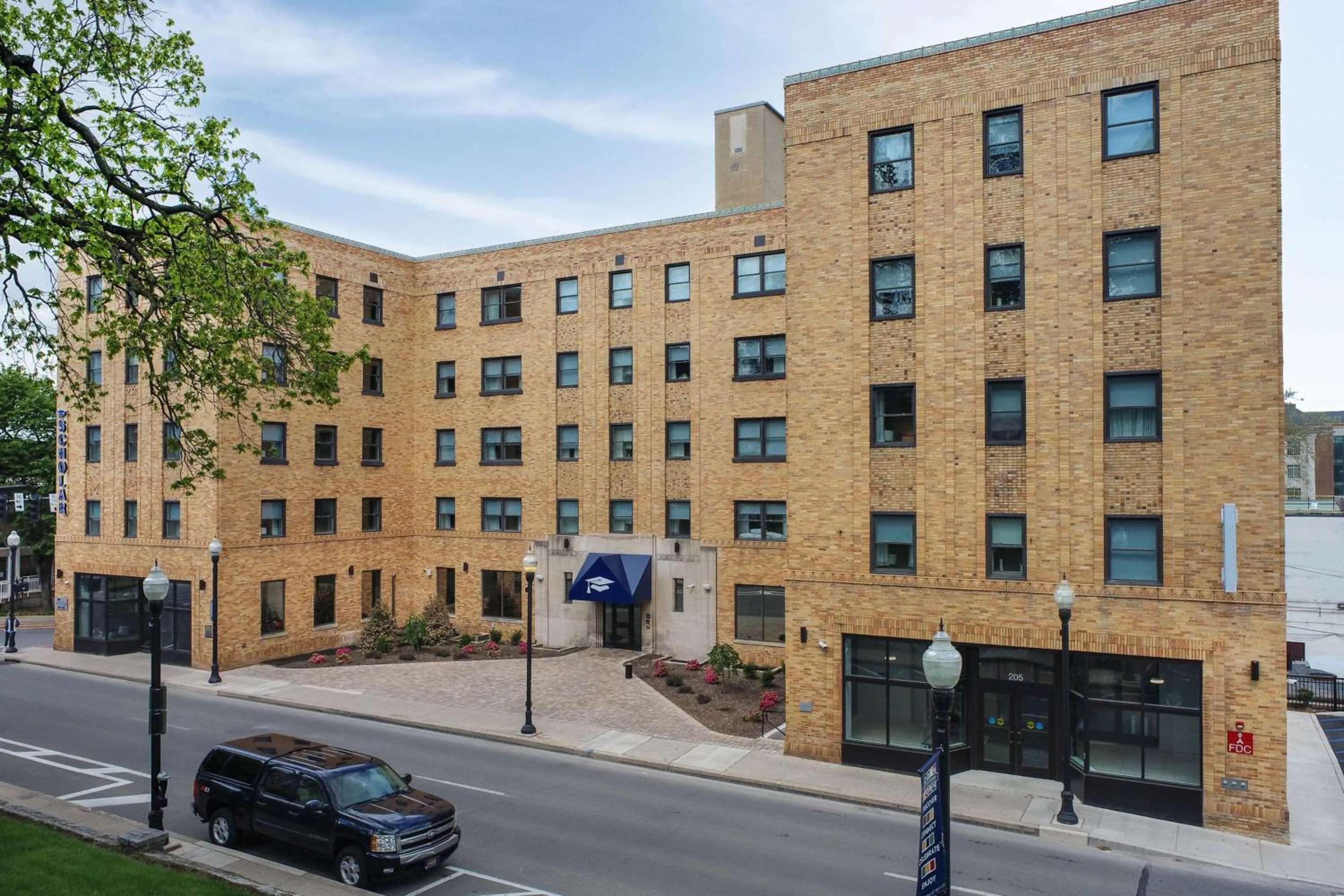 Property building in Scholar State College, Tapestry Collection by Hilton