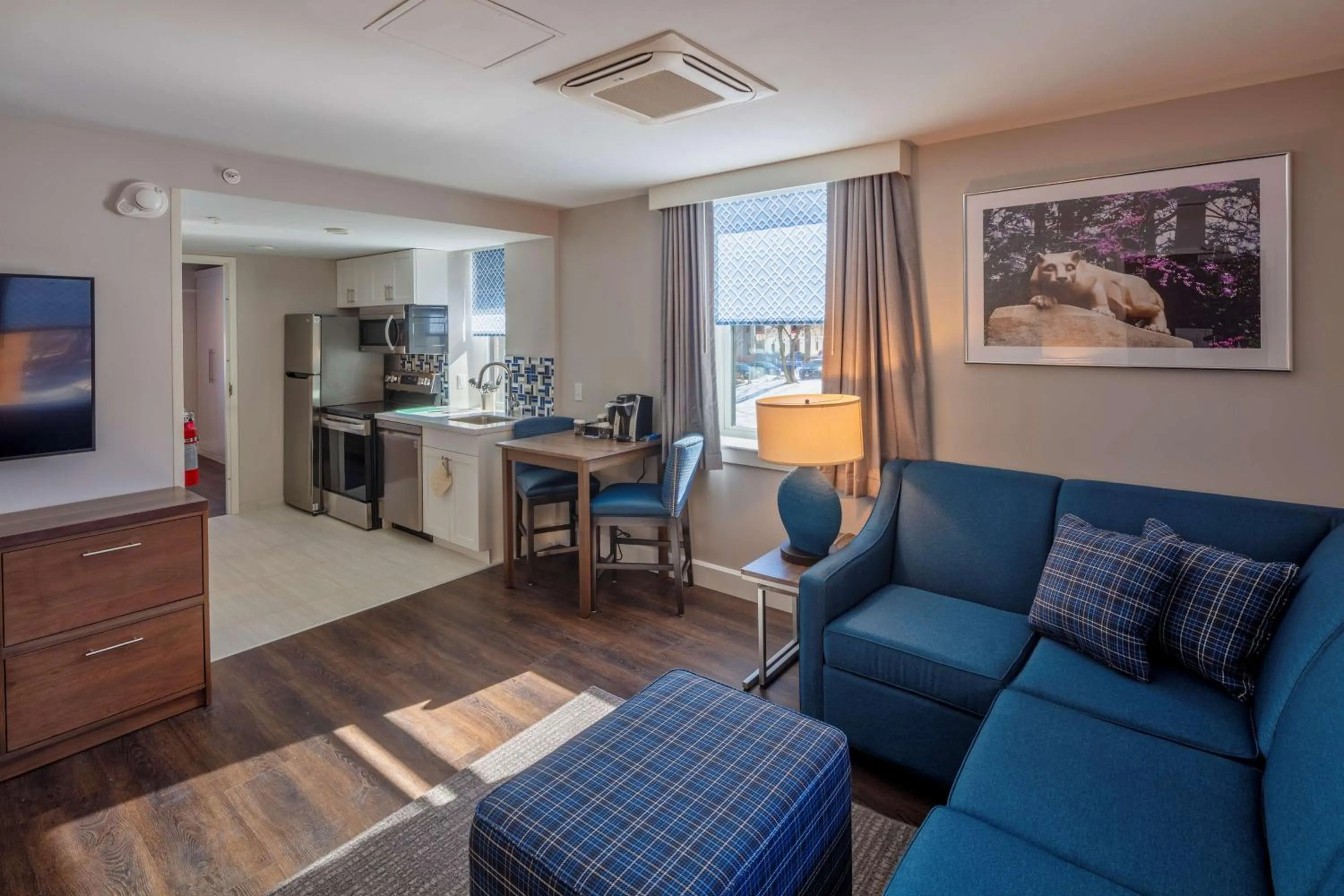 Bedroom in Scholar State College, Tapestry Collection by Hilton