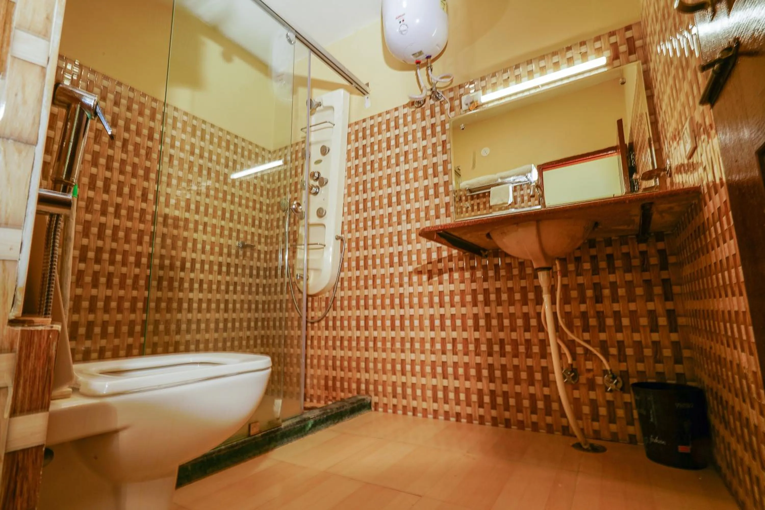 Bathroom in Hotel Sagarmatha