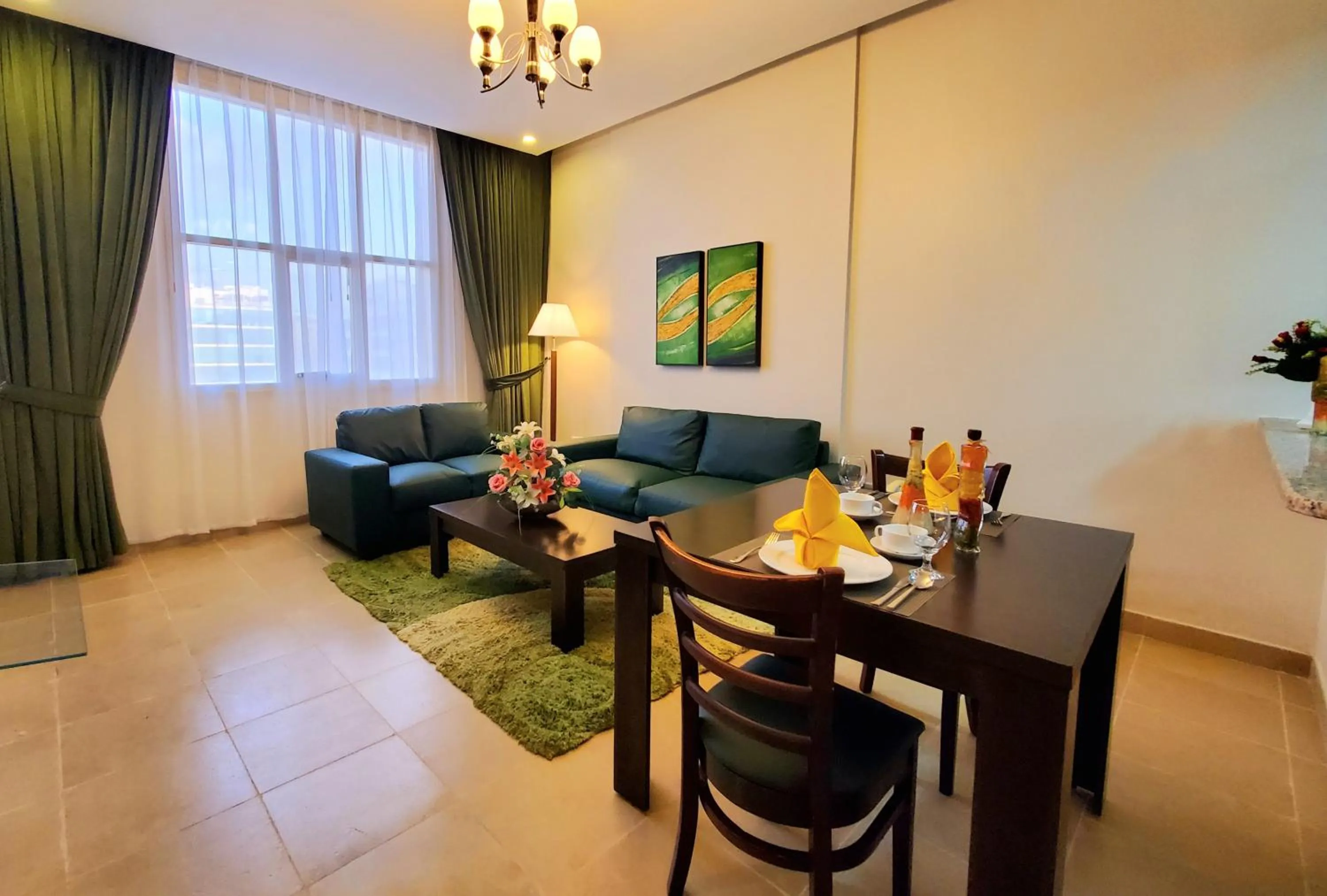 Living room in Skylark Hotel Apartments AL Barsha