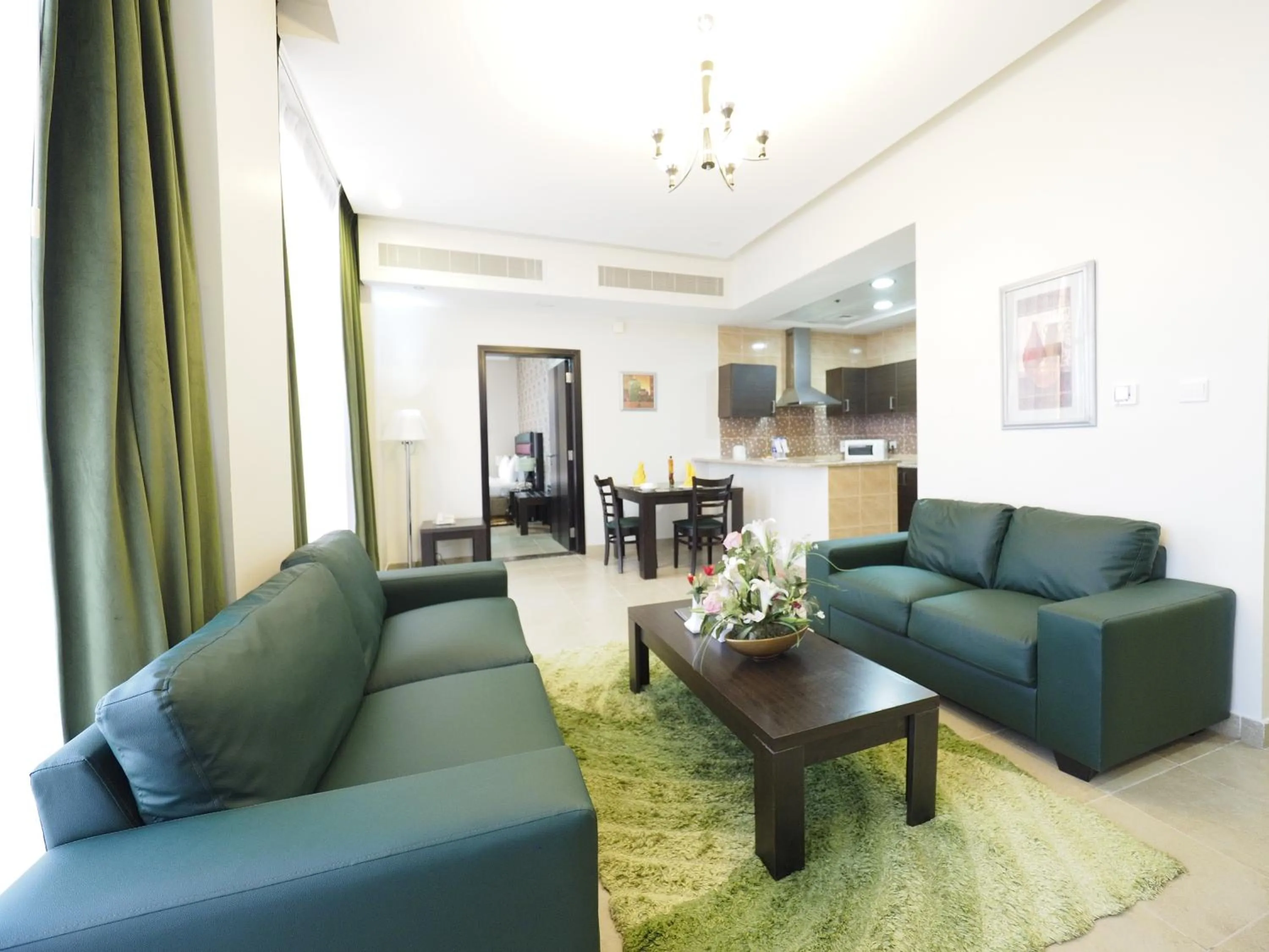 Living room in Skylark Hotel Apartments AL Barsha