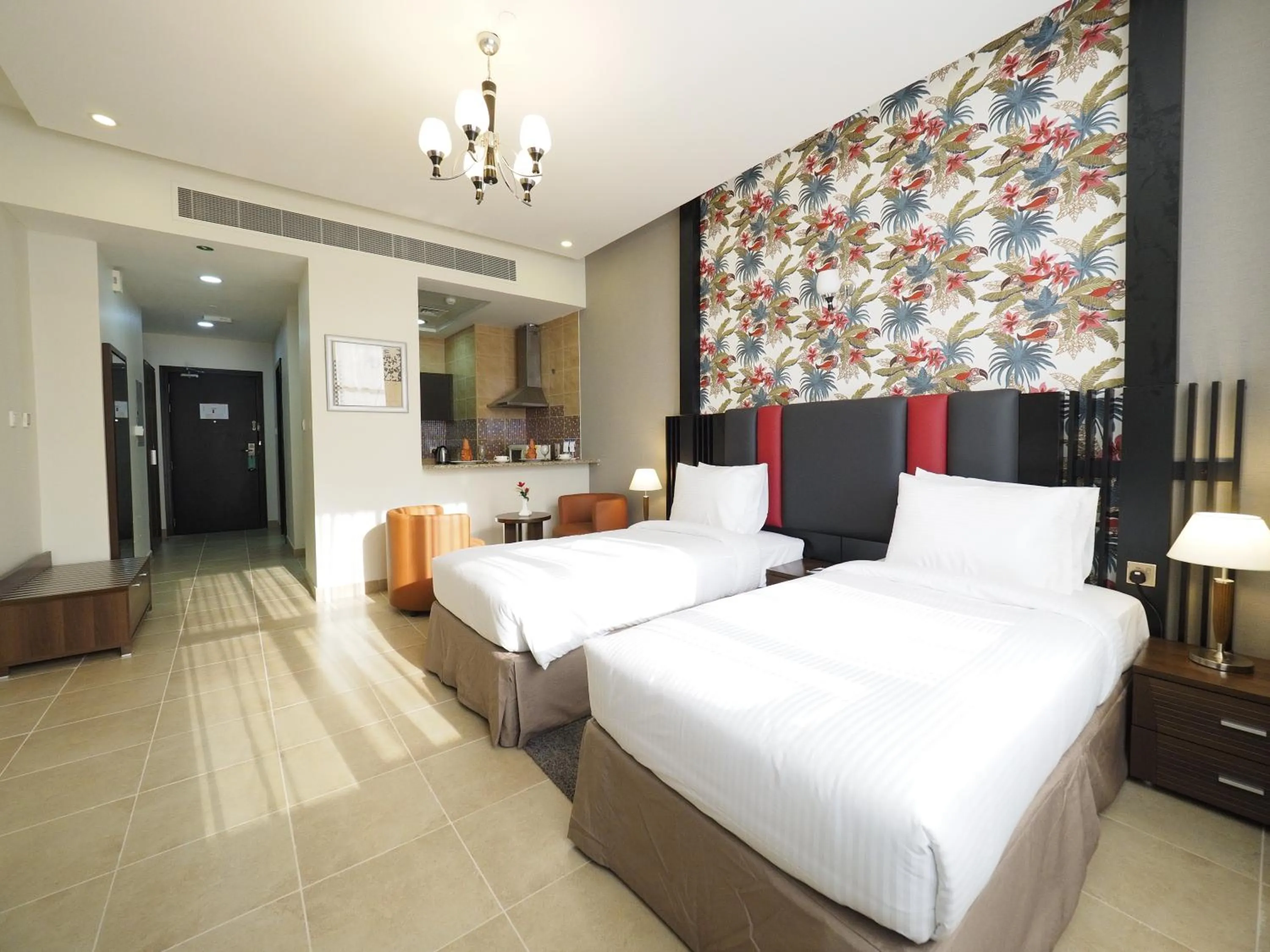 Bed in Skylark Hotel Apartments AL Barsha