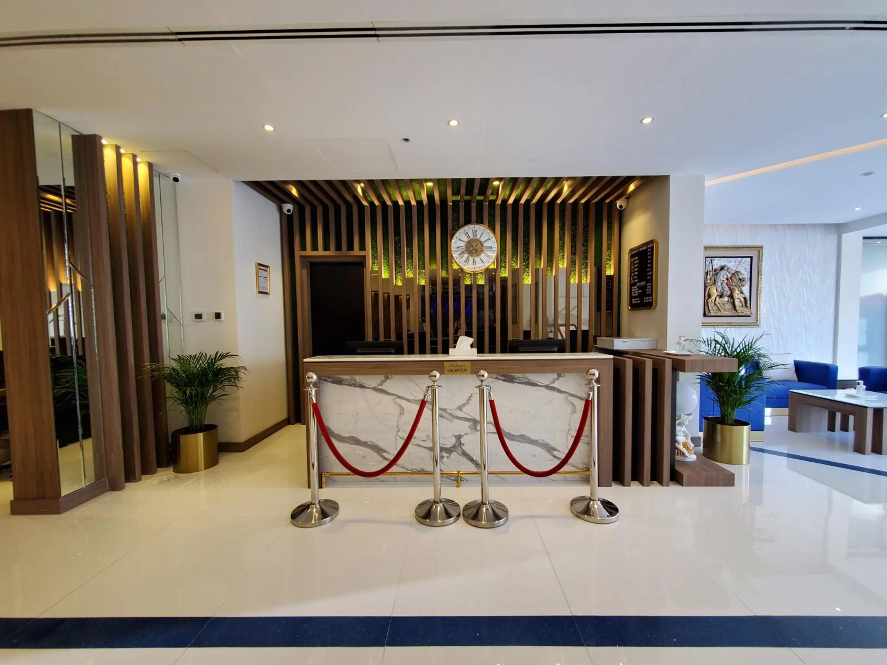 Lobby or reception in Skylark Hotel Apartments AL Barsha