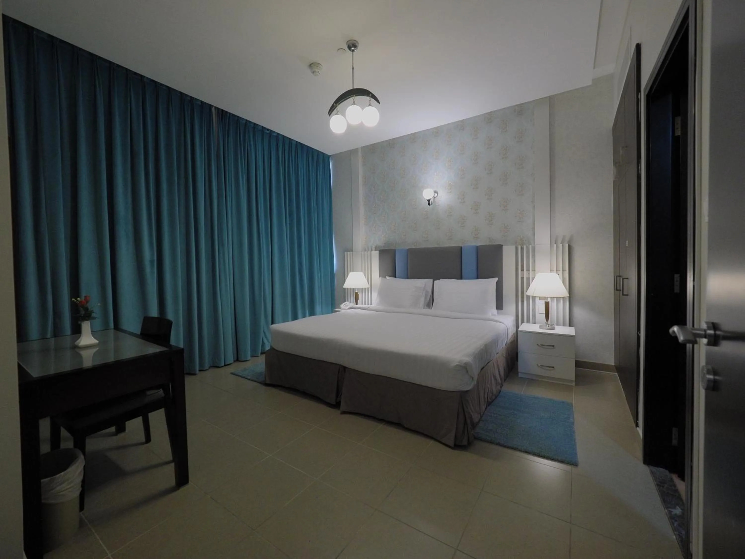 Bed in Skylark Hotel Apartments AL Barsha