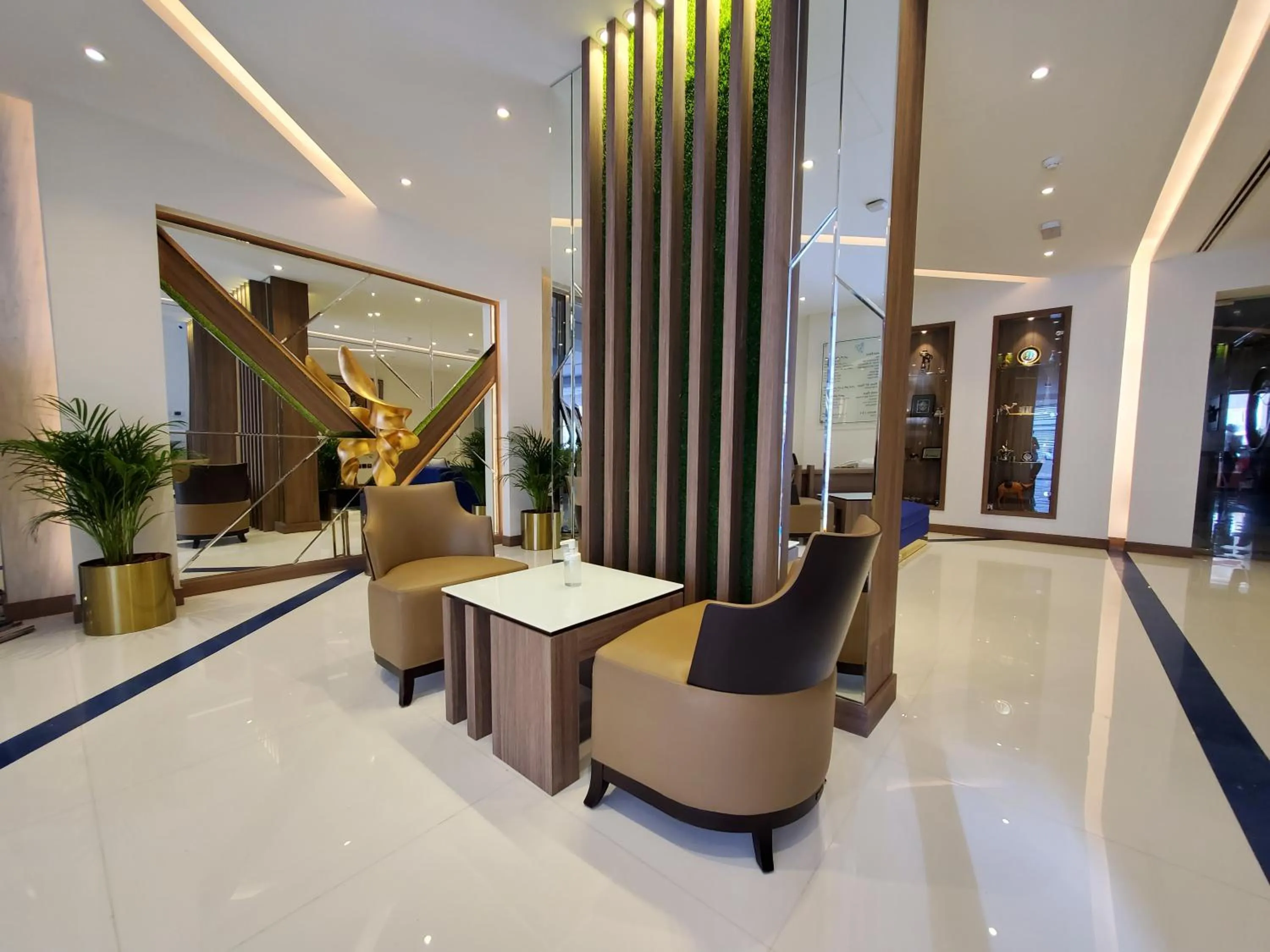 Lobby or reception in Skylark Hotel Apartments AL Barsha