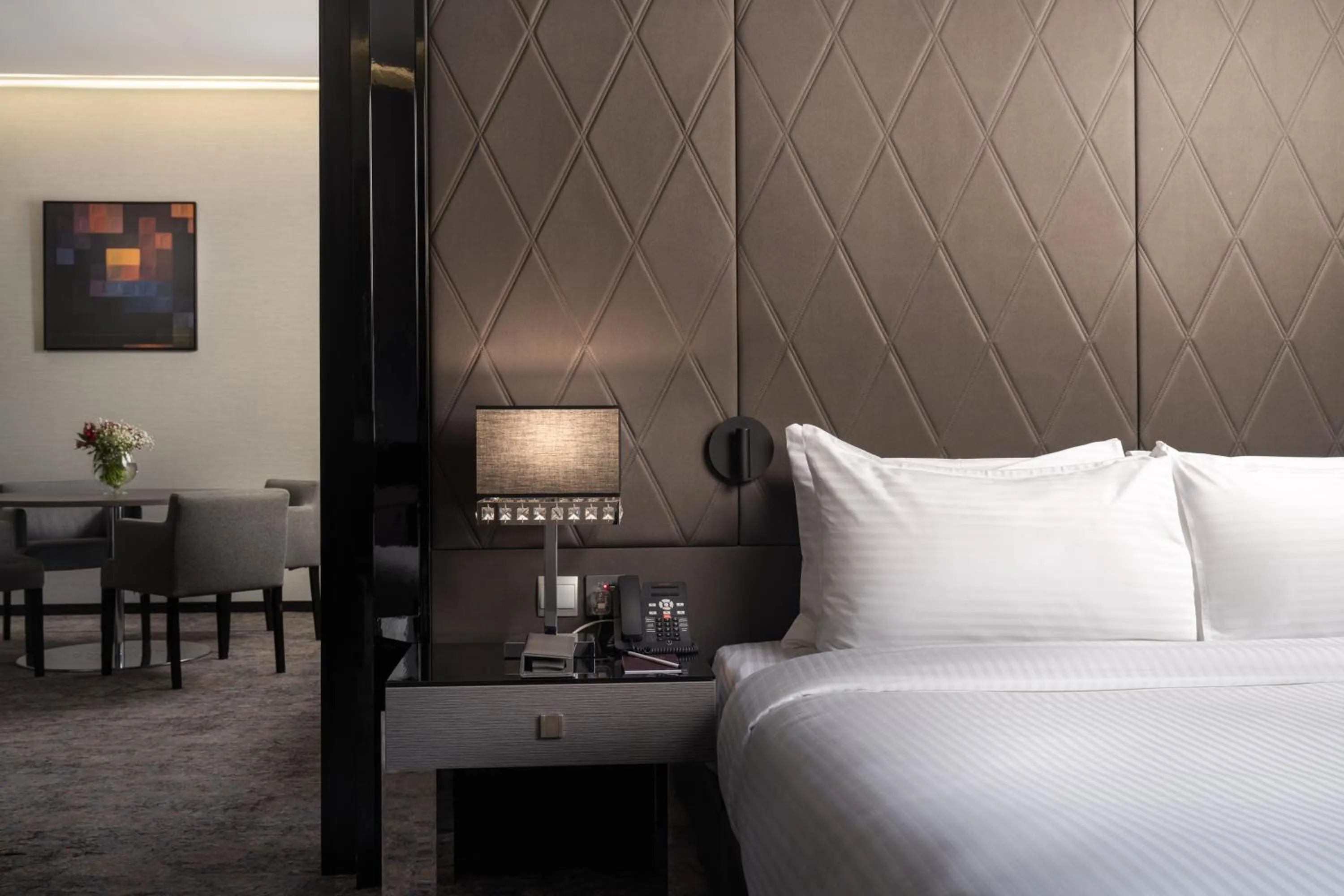 Bedroom, Bed in Joudyan King Road Jeddah by Elafجوديان طريق الملك جدة